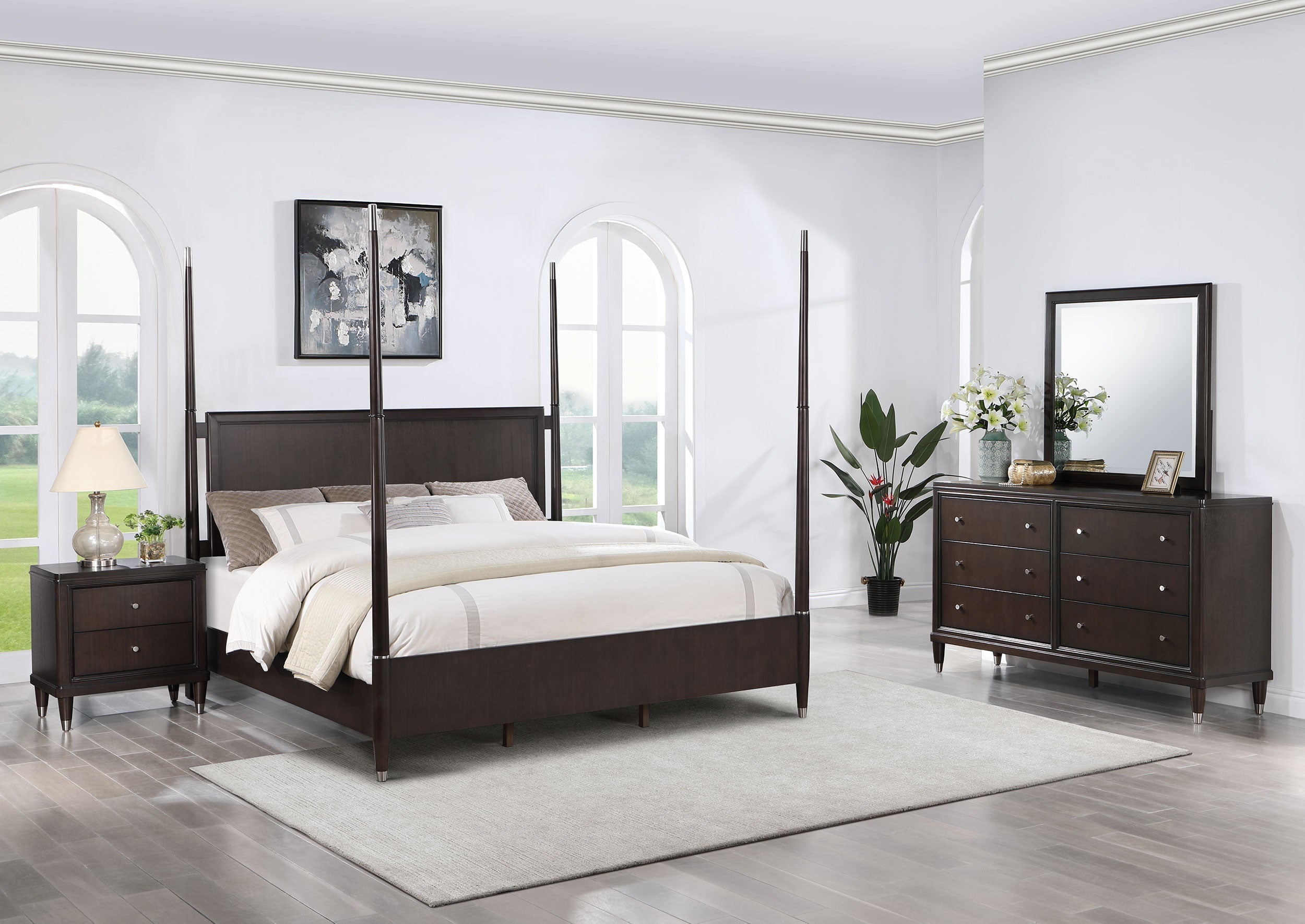 Emberlyn Poster Bedroom Set Brown
