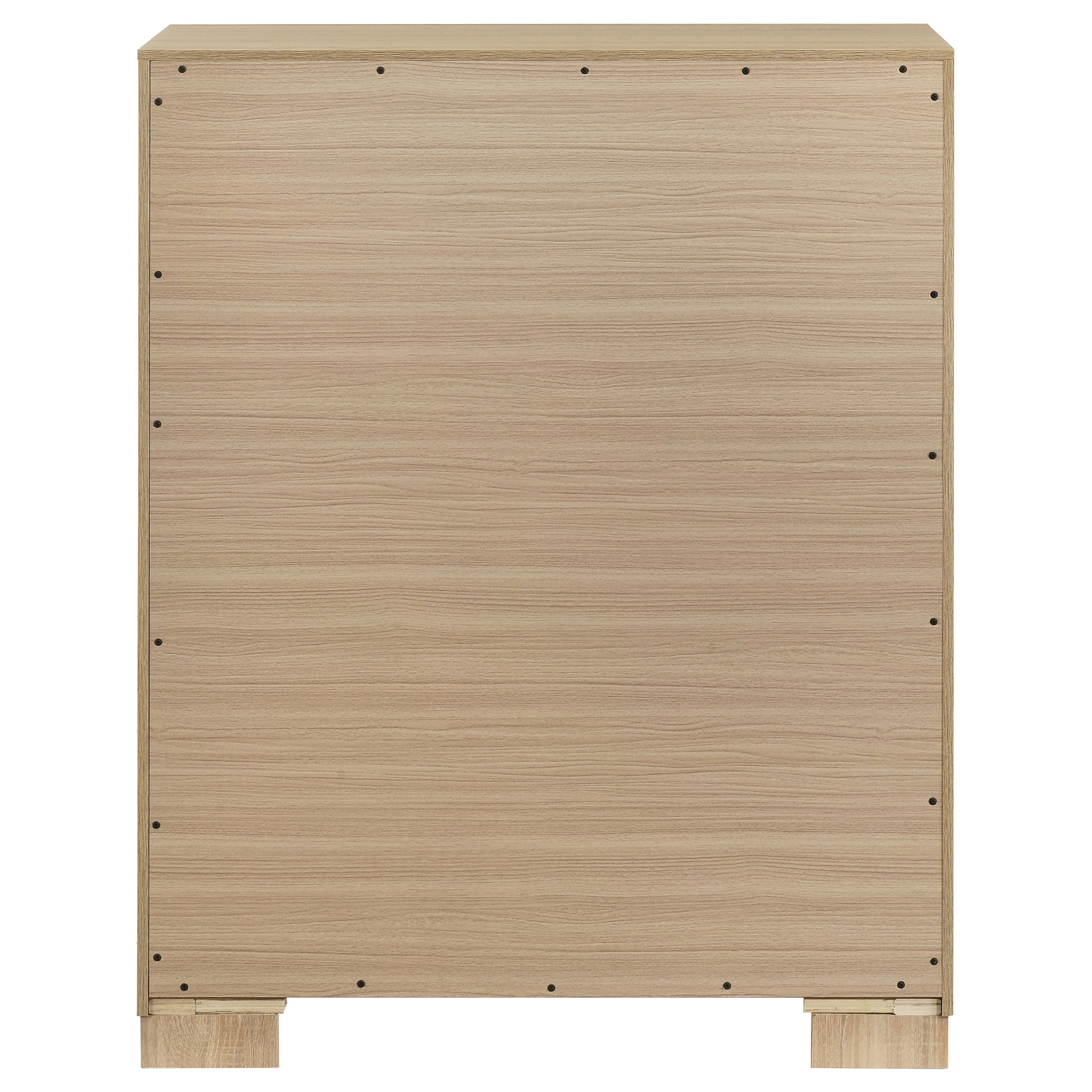 Arielle 4-drawer Bedroom Chest of Drawers Light Oak