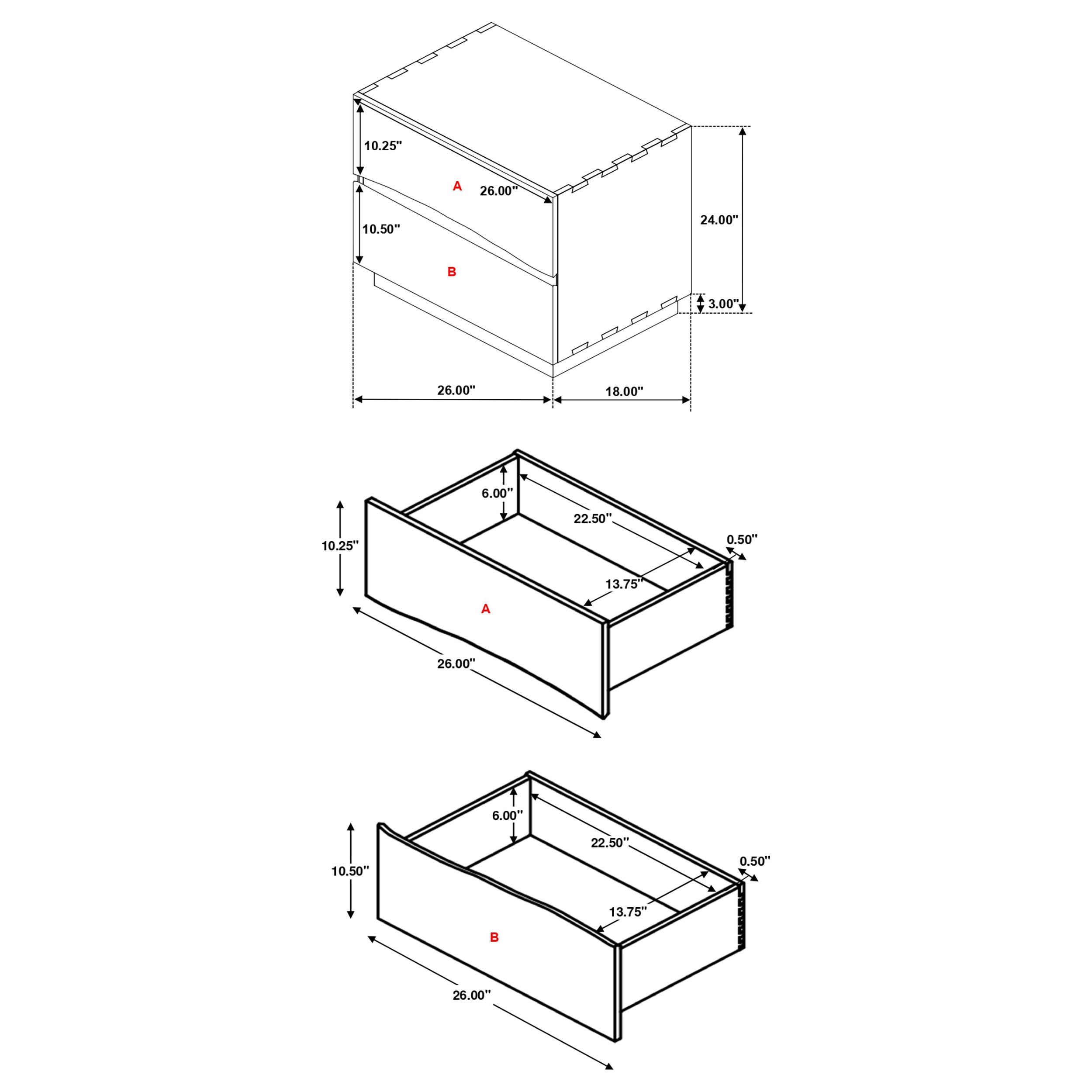 Winslow Storage Bedroom Set Smokey Walnut