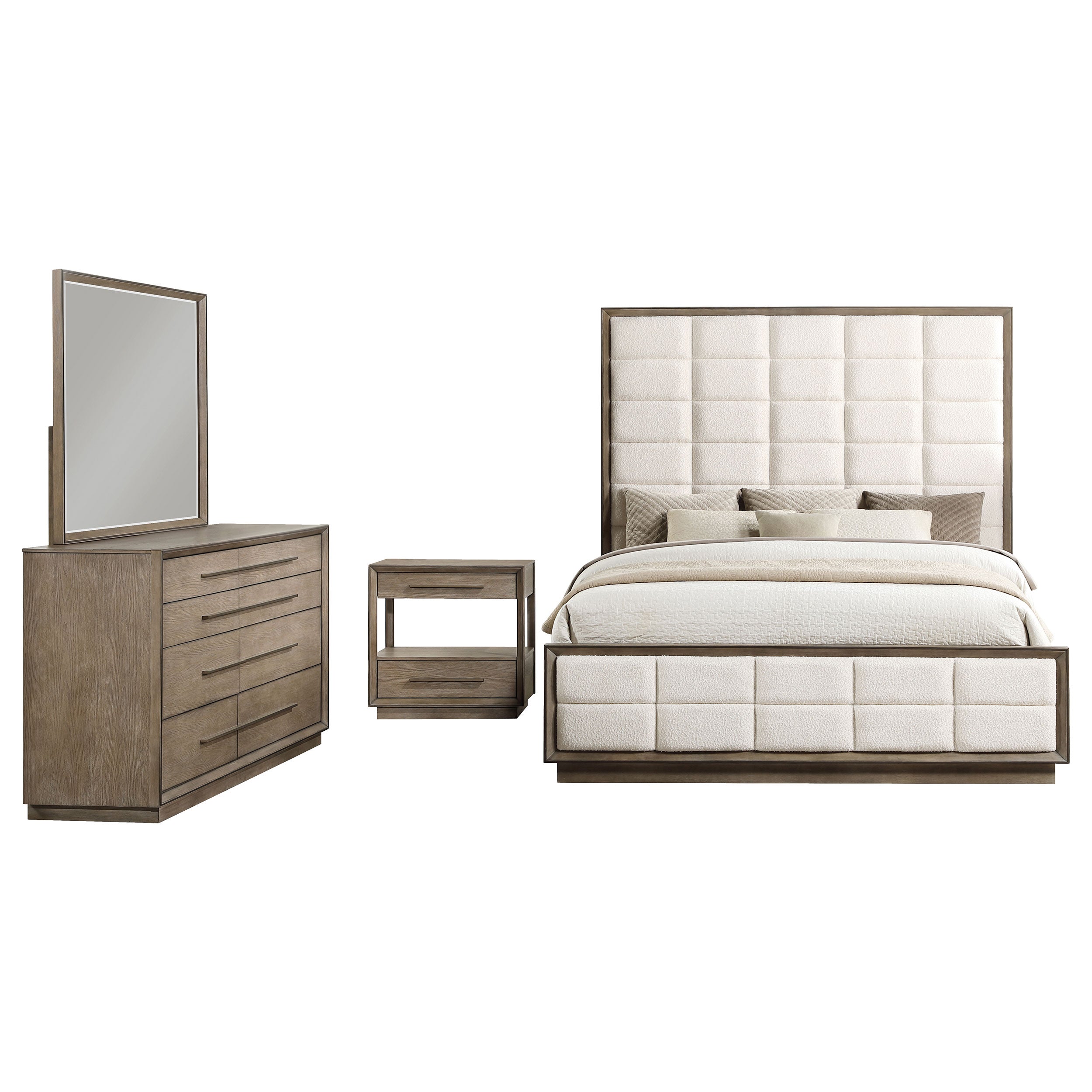 Durango Bedroom Set Washed Oak