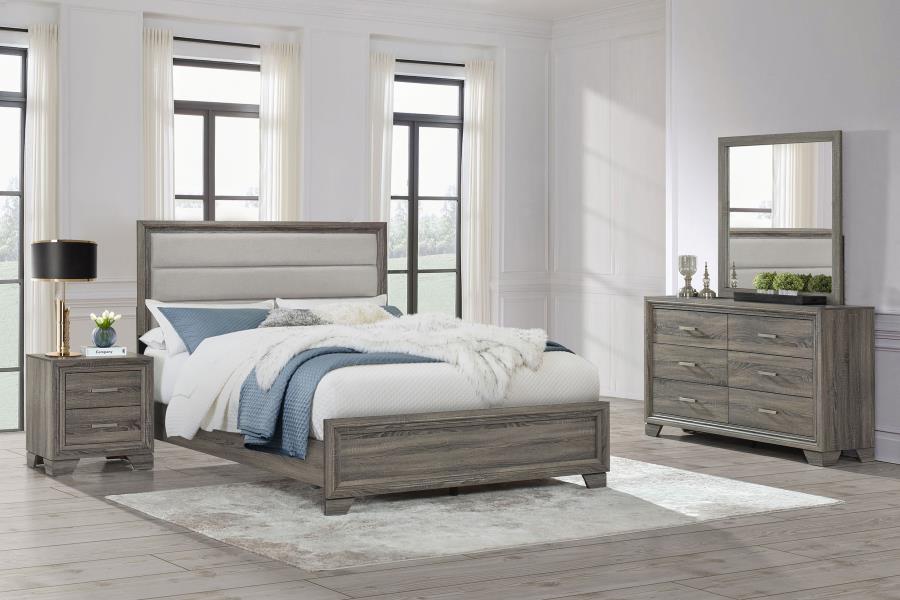 Wright Bedroom Set Brown Oak