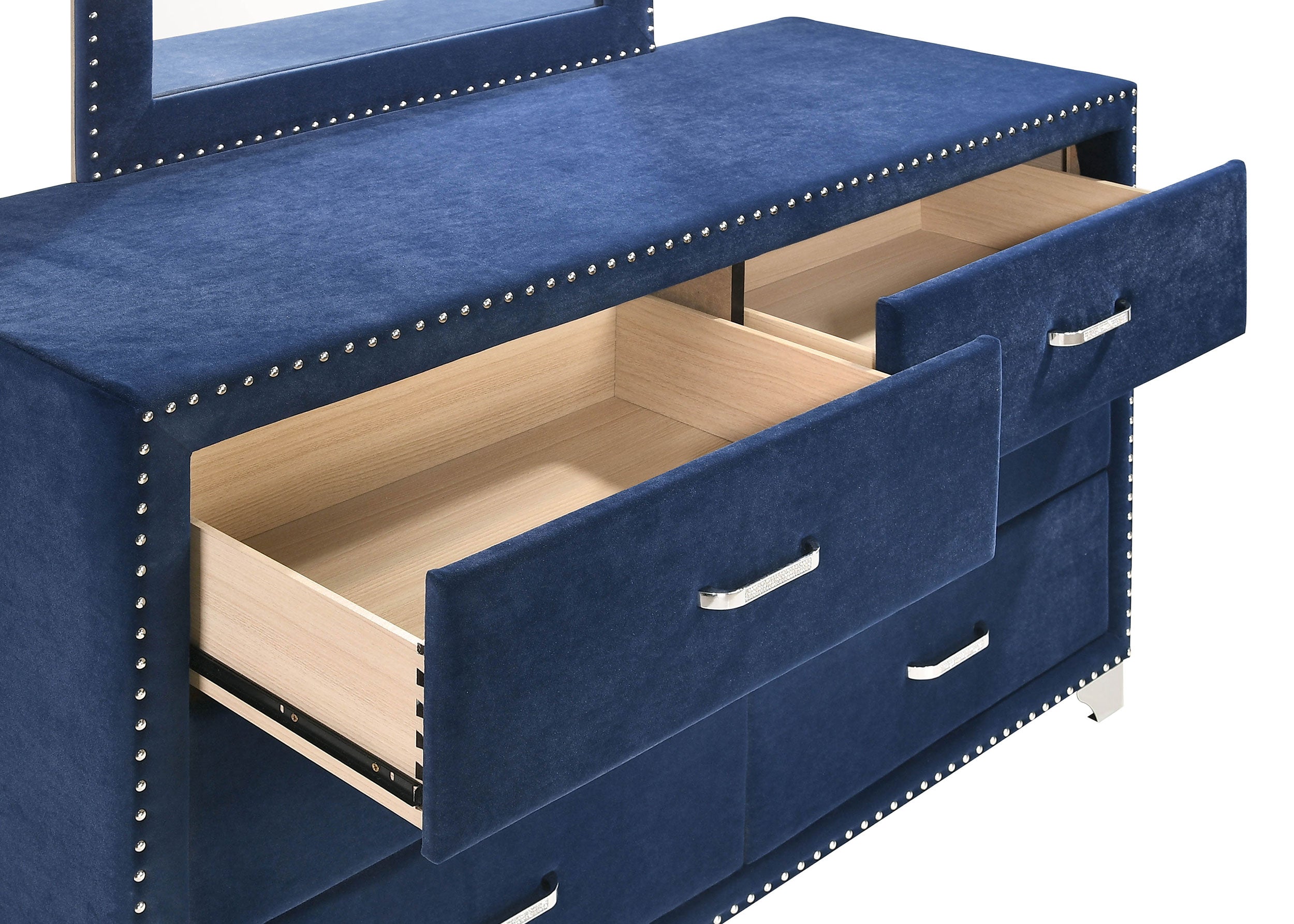 Melody 6-drawer Upholstered Dresser