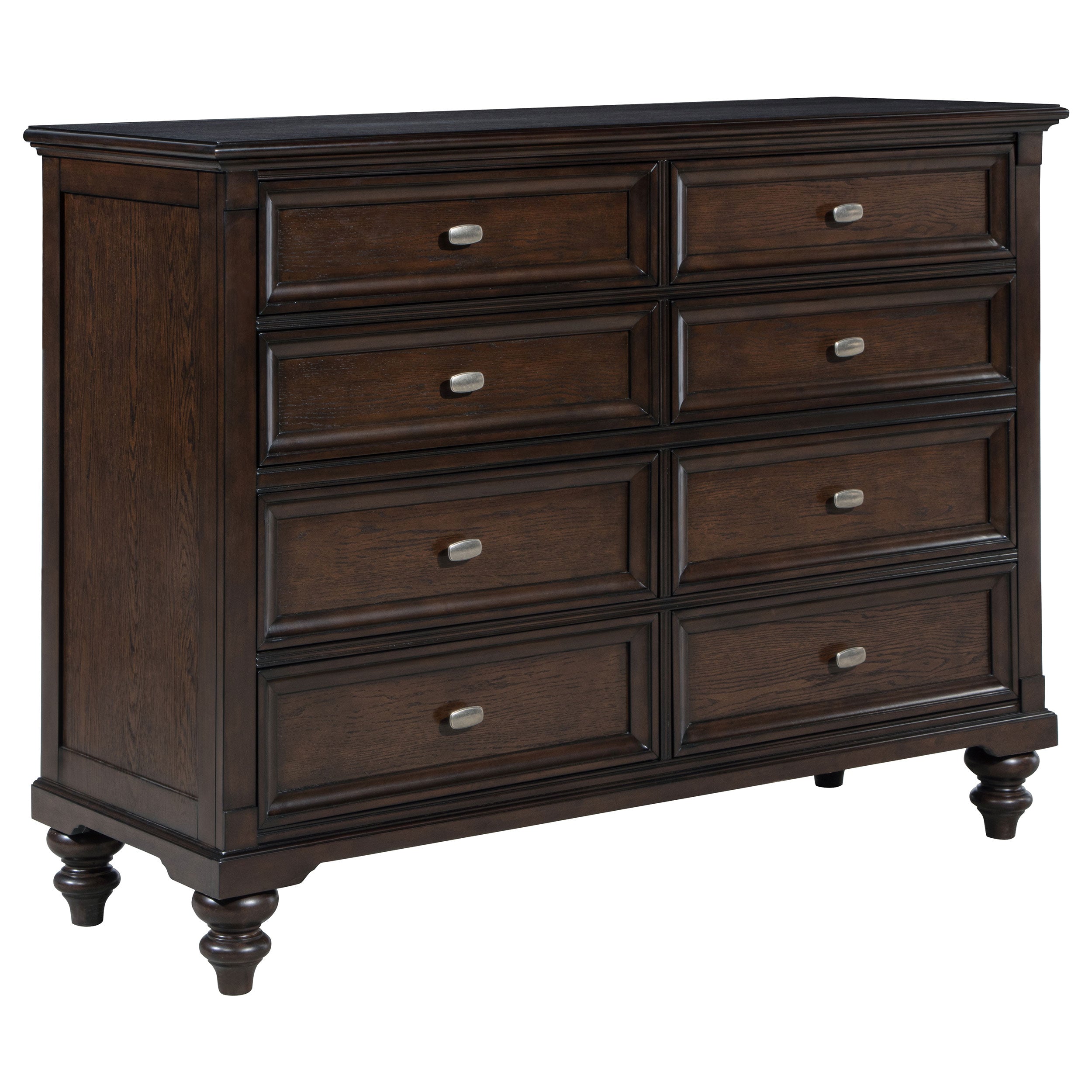 Andover Bedroom Set Dark Oak