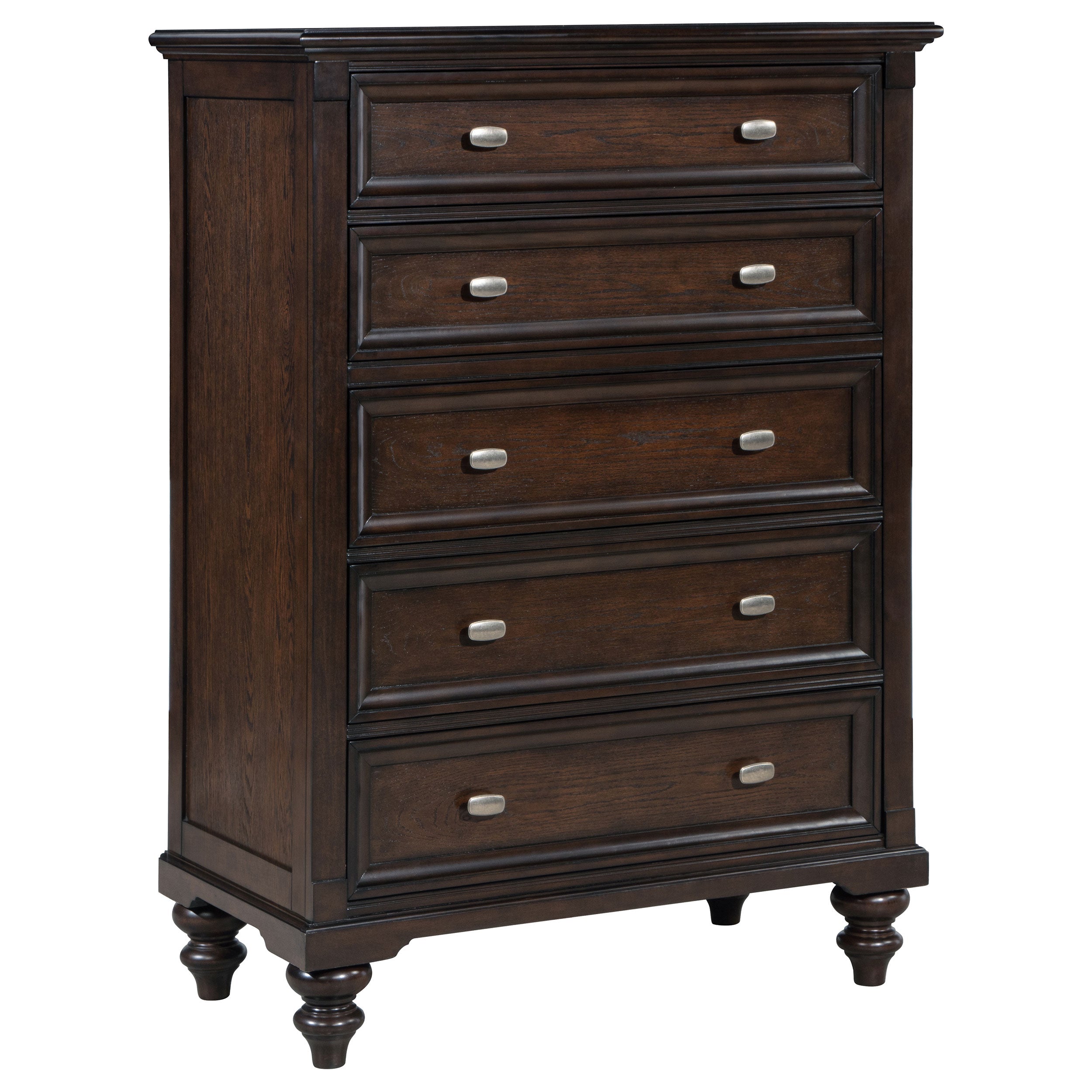 Andover Bedroom Set Dark Oak