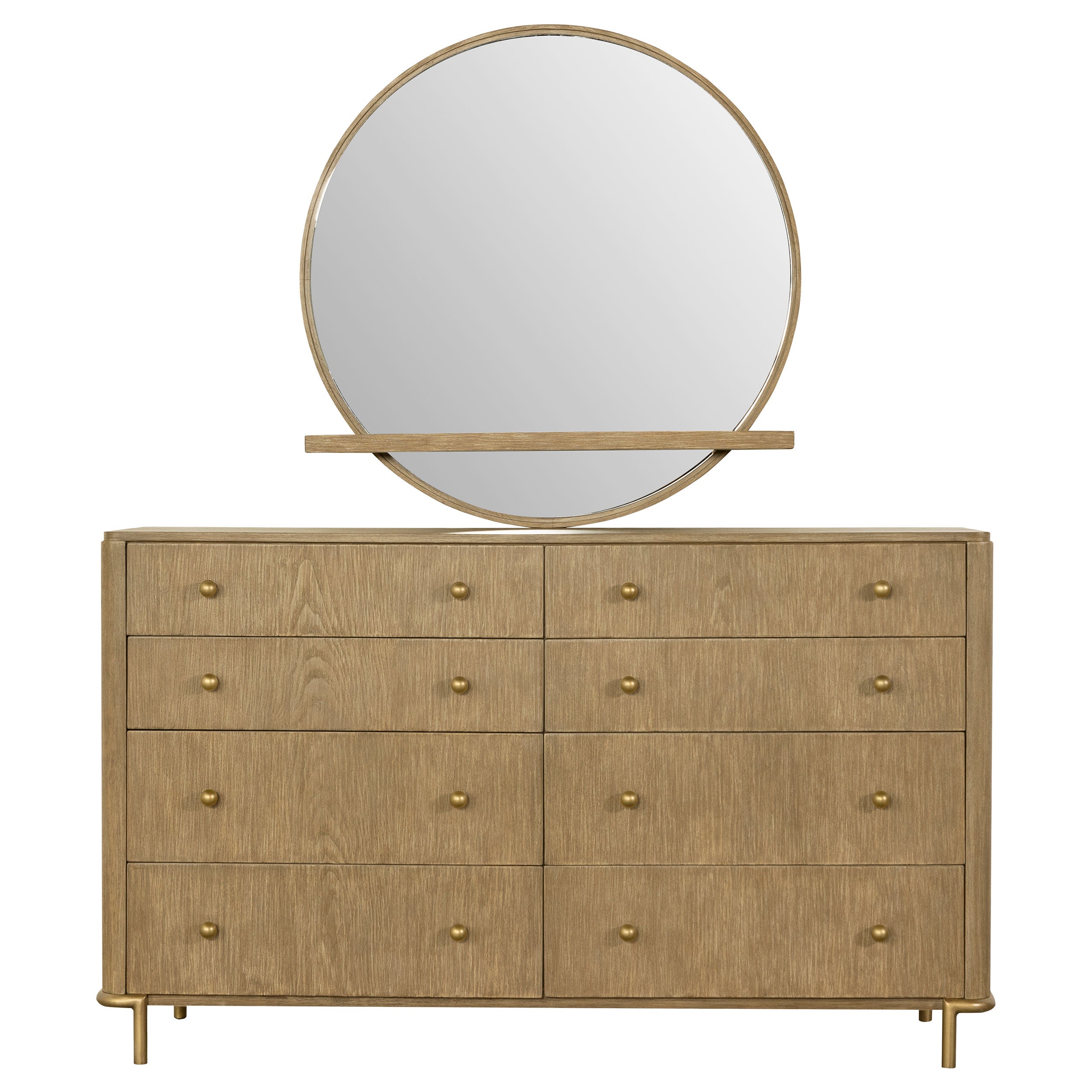 Arini 8-drawer Dresser with Mirror