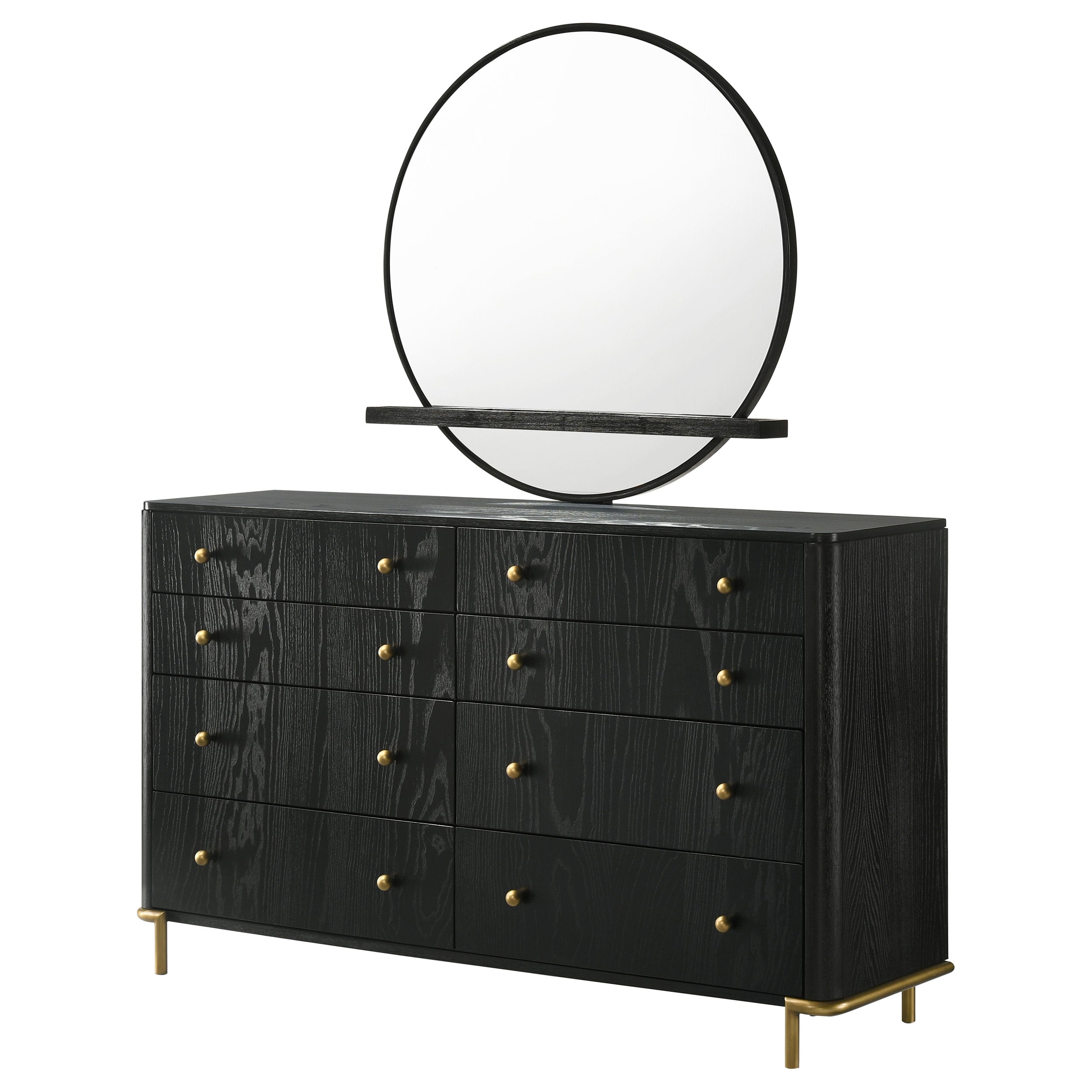 Arini 8-drawer Dresser with Mirror