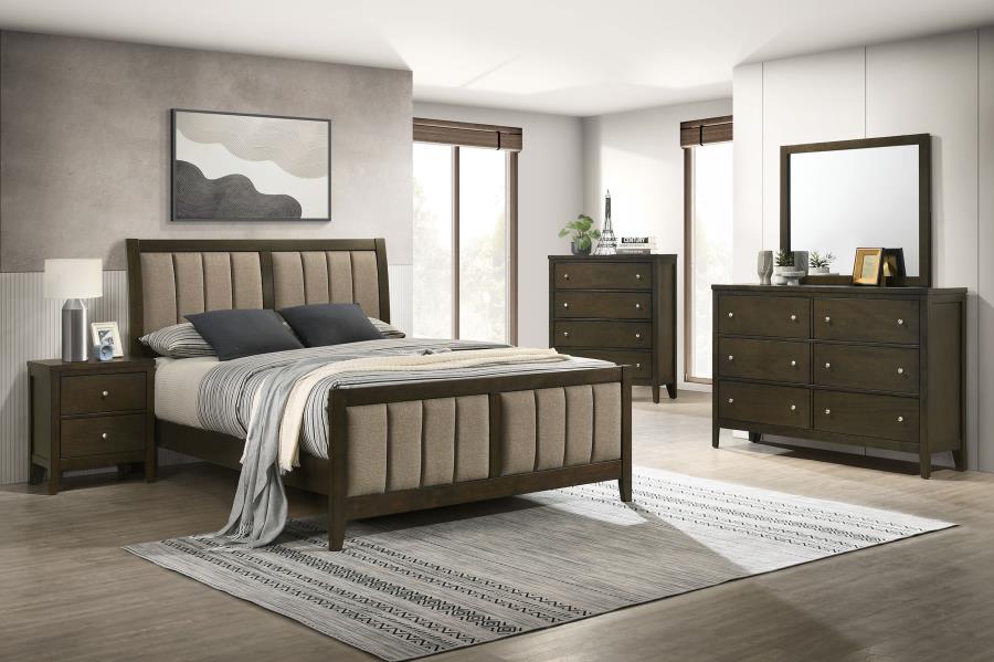 Wilkes Bedroom Set Dark Cocoa