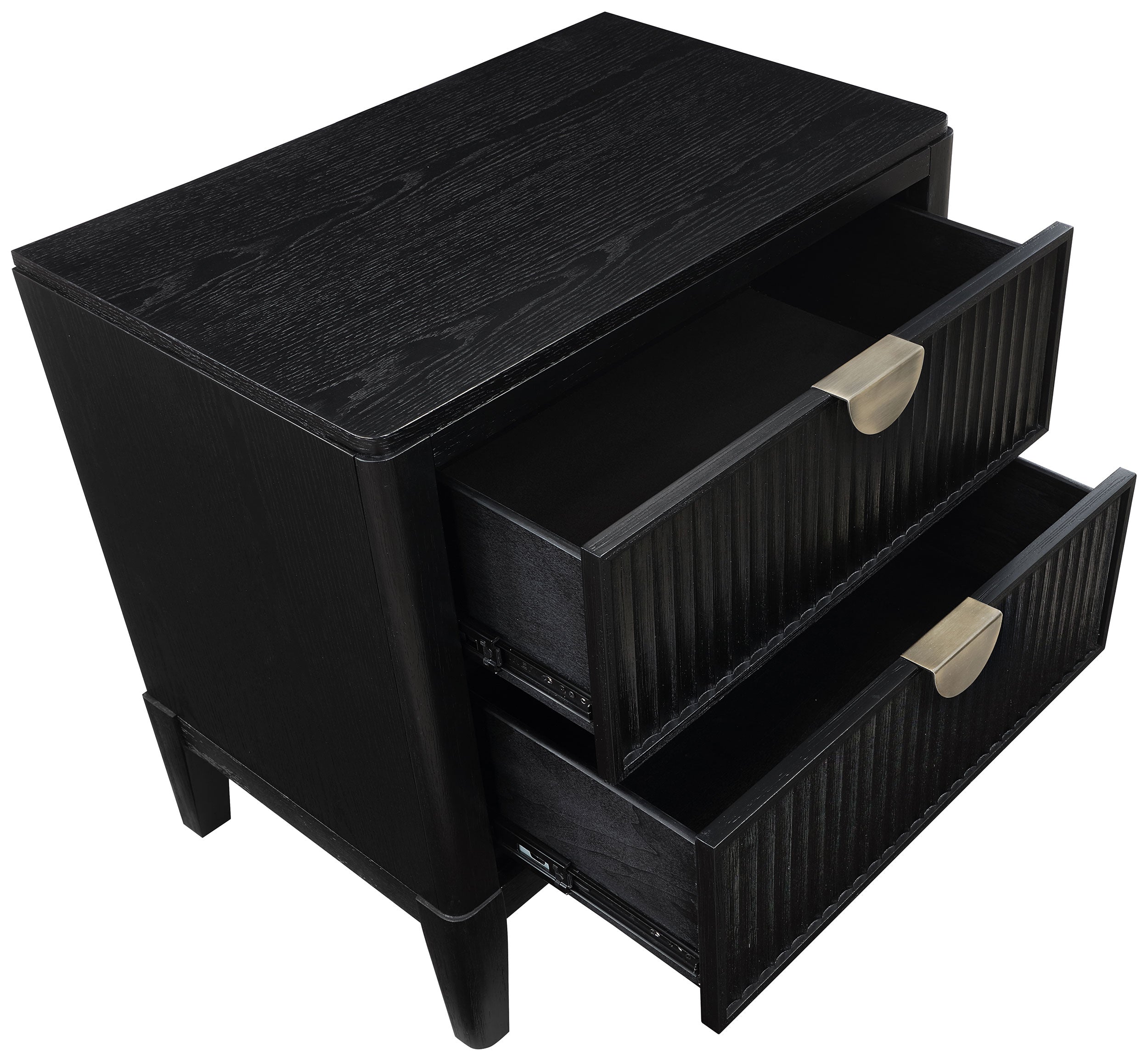 Brookmead Upholstered Bedroom Set Black