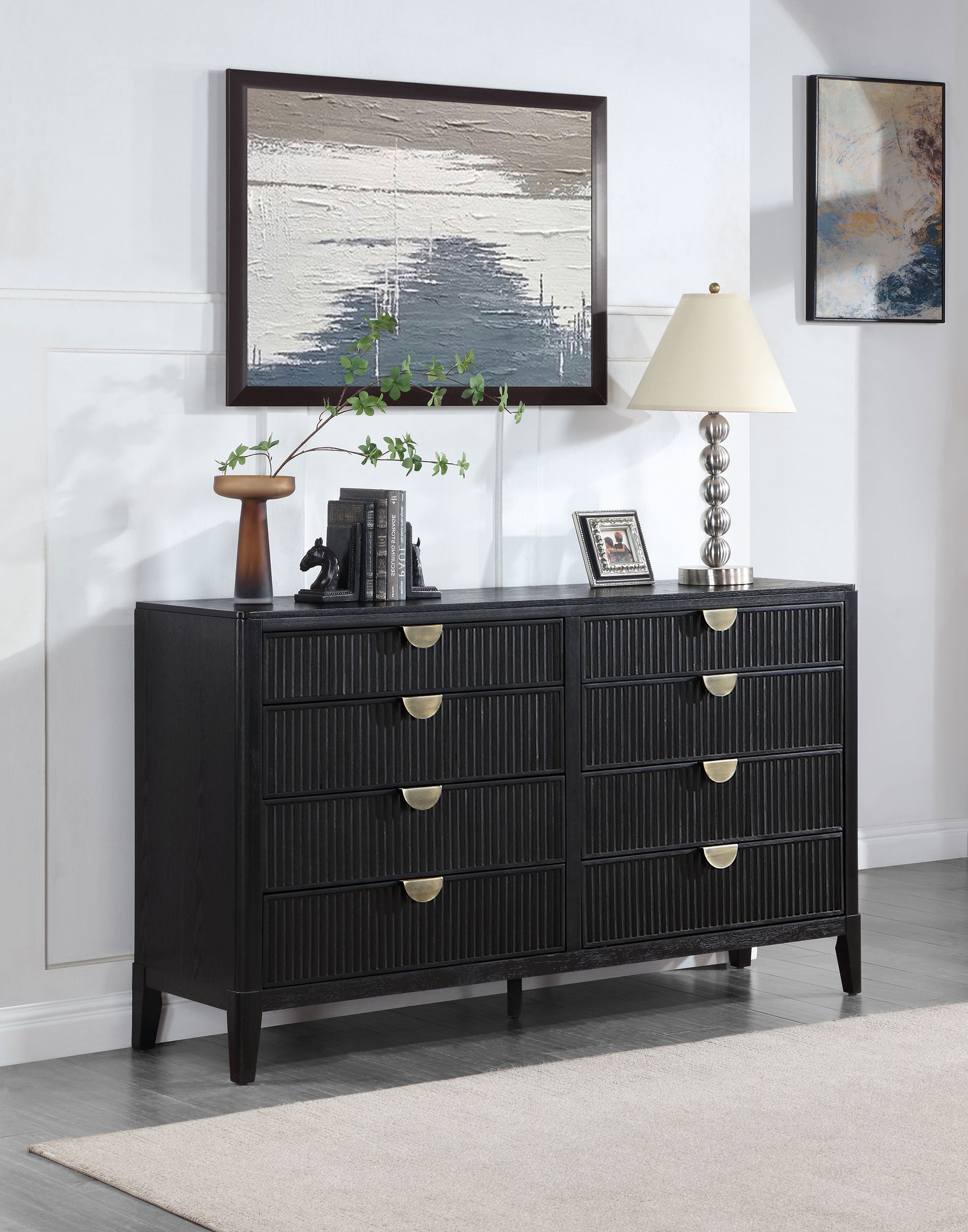 Brookmead Dresser Mirror Black