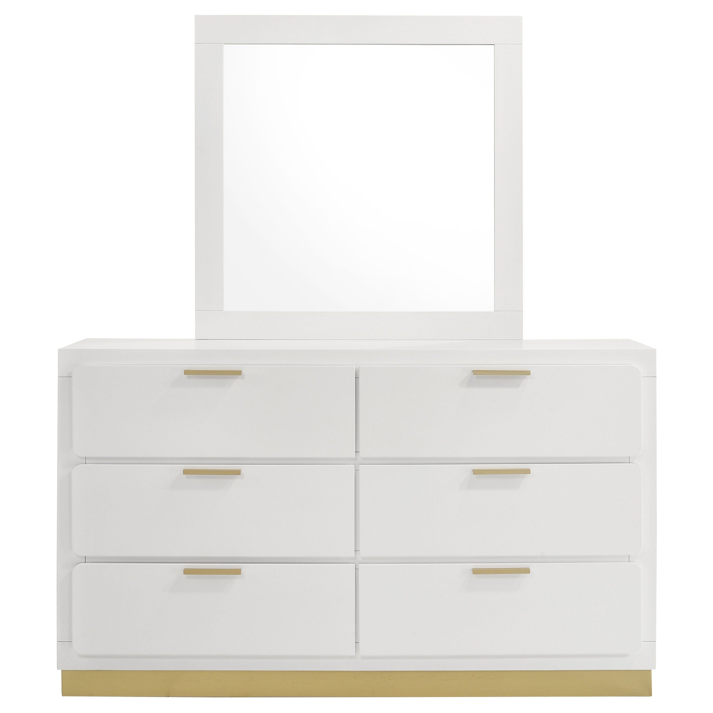 Caraway 6-drawer Dresser with Mirror