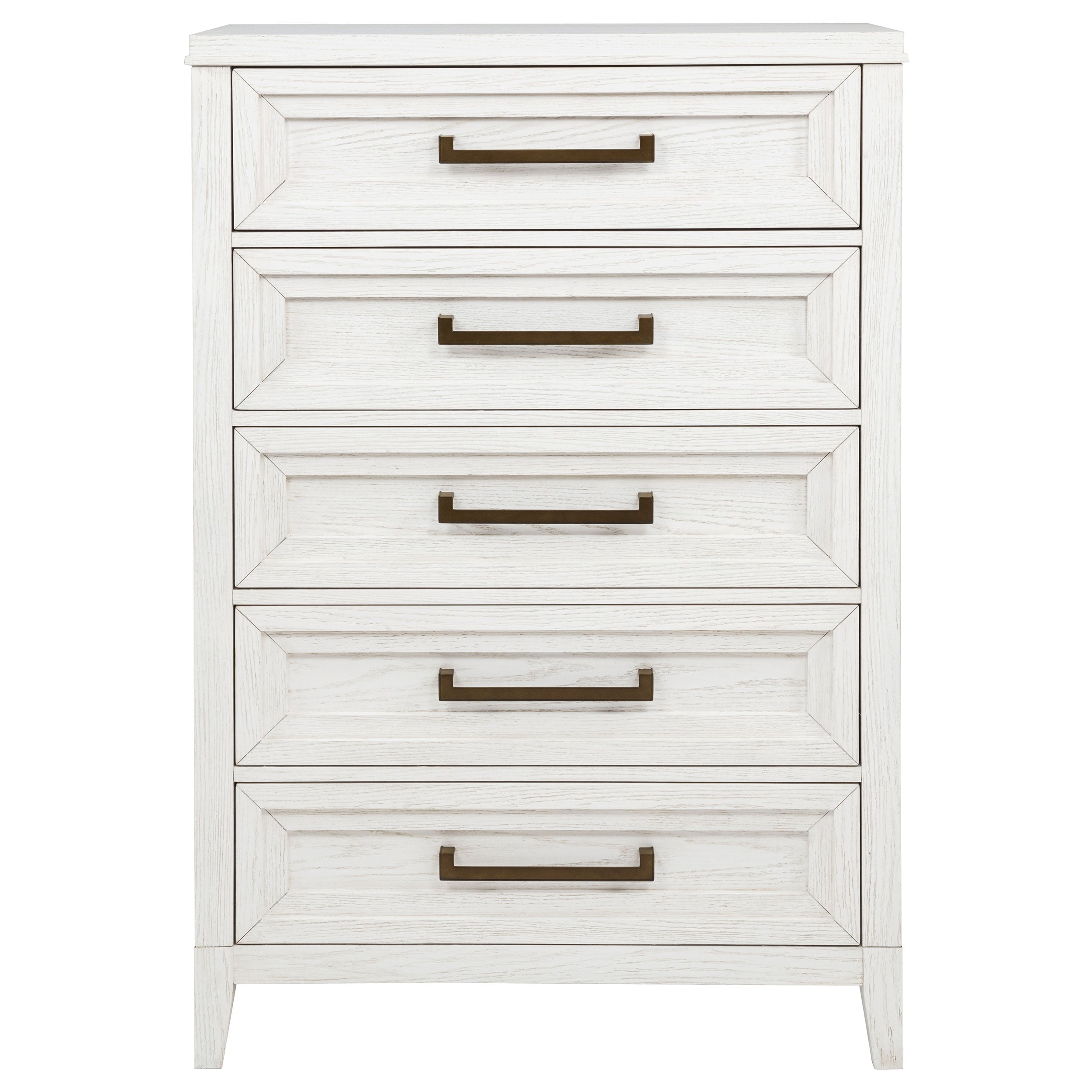 Marielle 5-drawer Bedroom Chest Distressed White