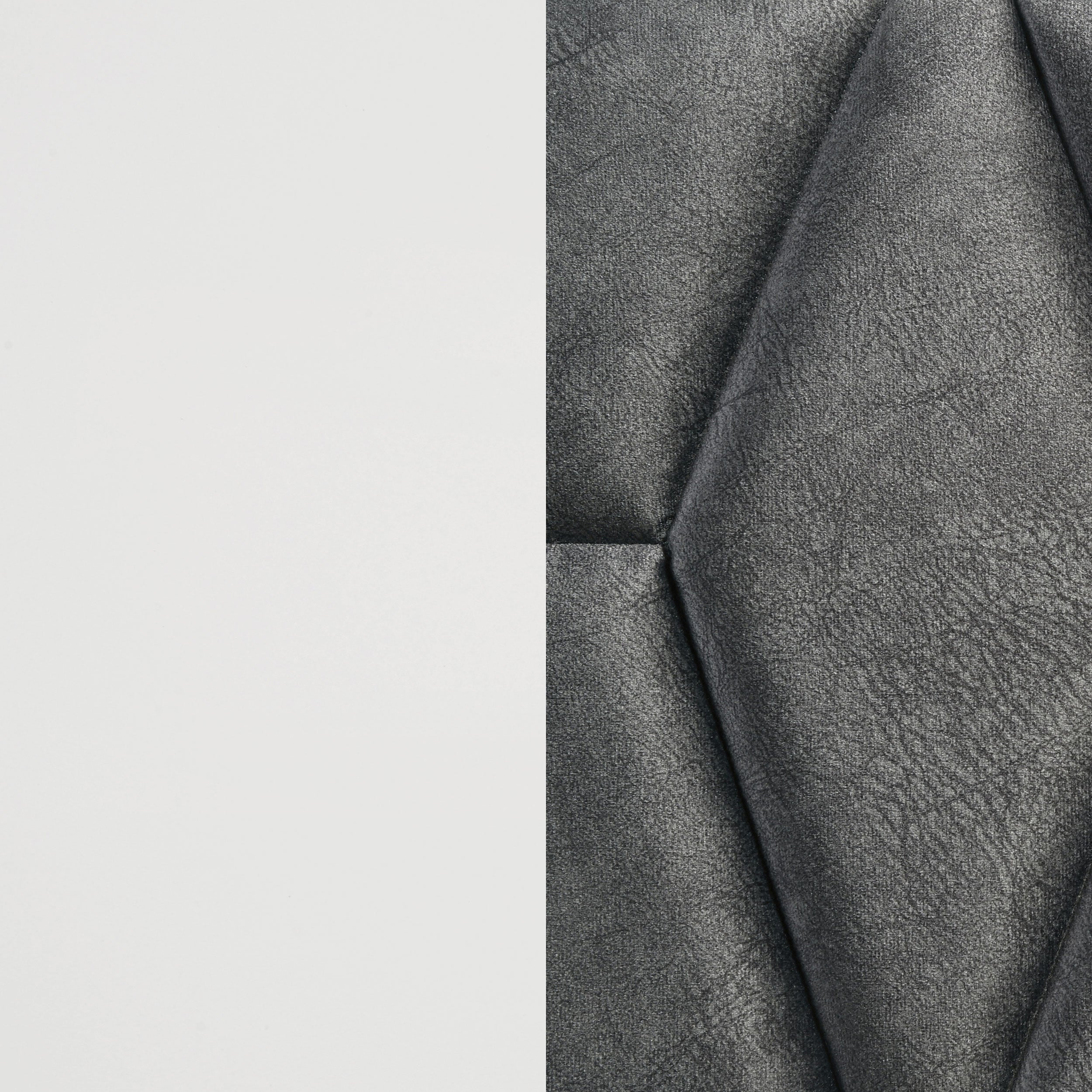 Sonora Upholstered Panel Bed White