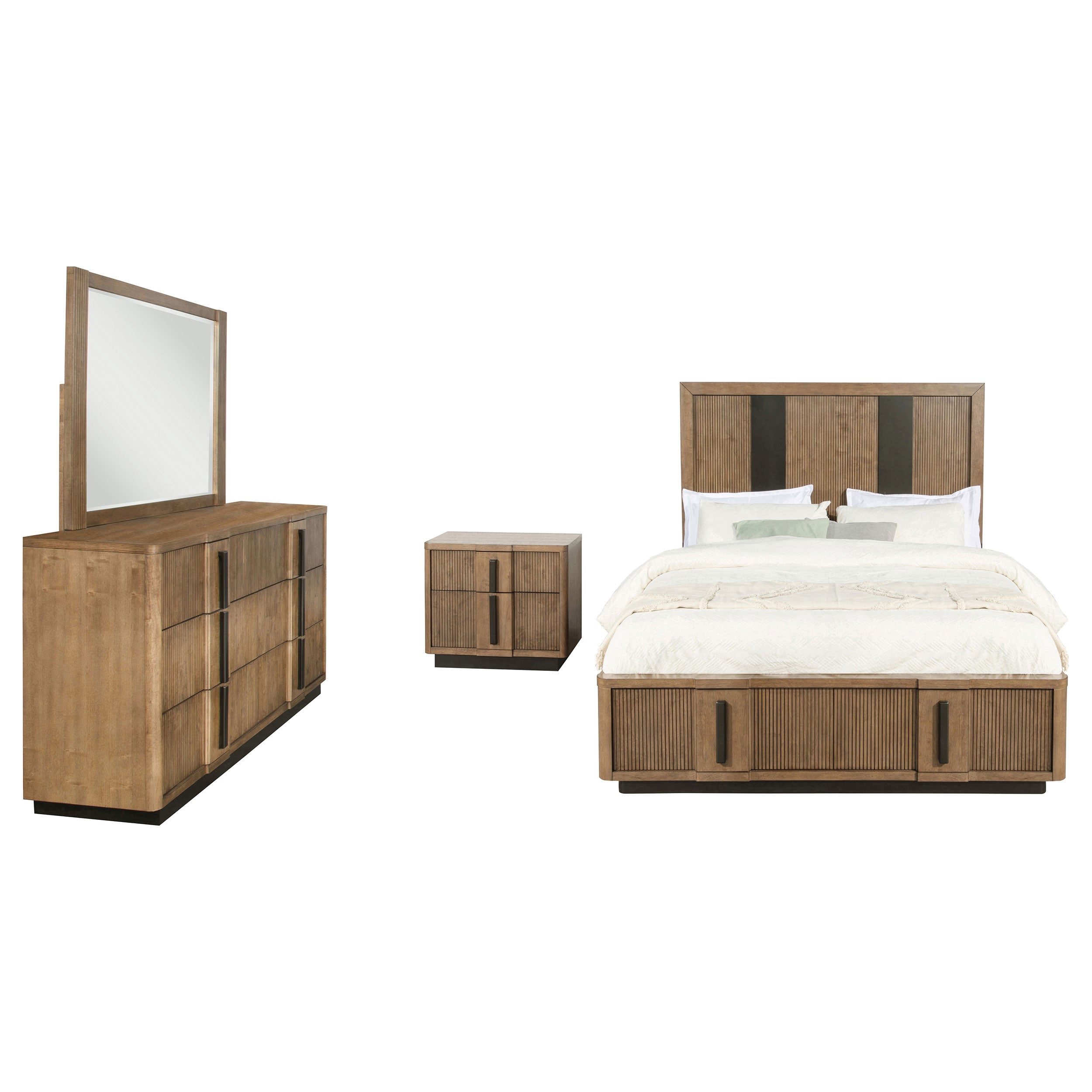 Terrace Bedroom Set Ash Brown