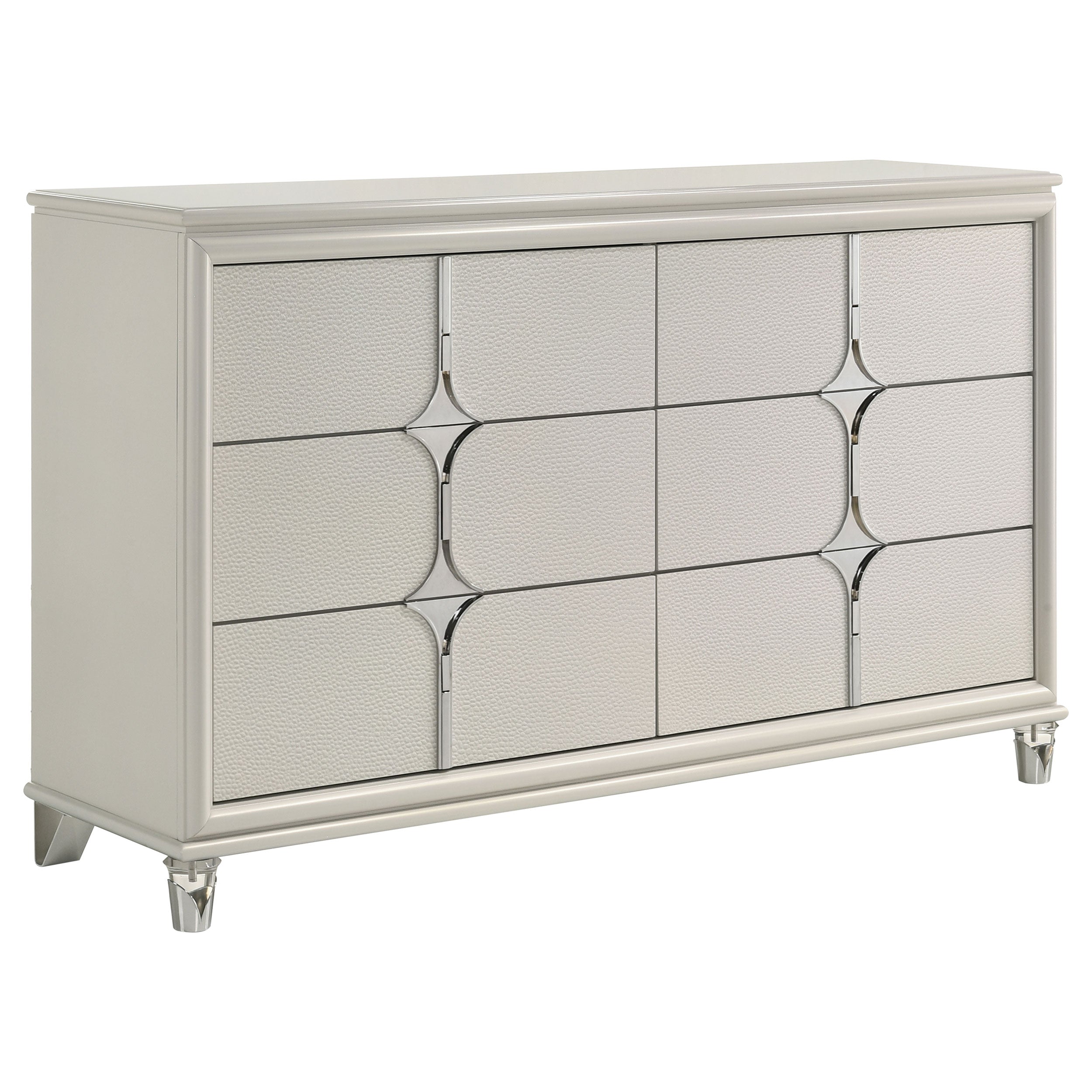 Olivia Bedroom Set Pearl