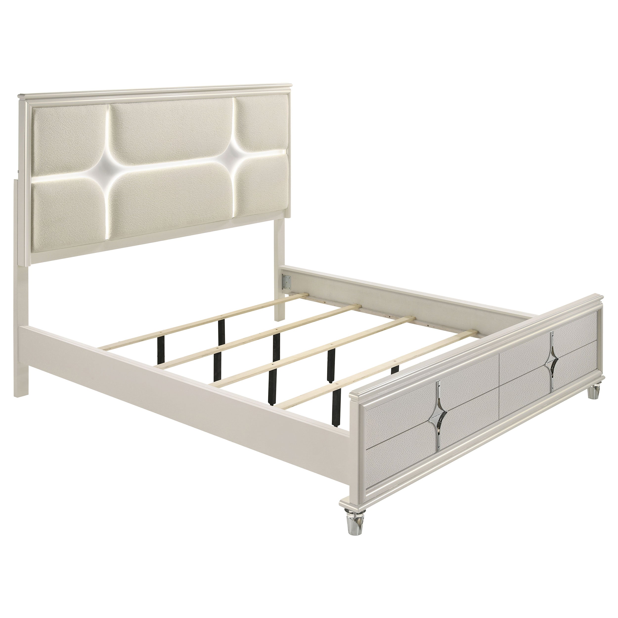 Olivia Bedroom Set Pearl