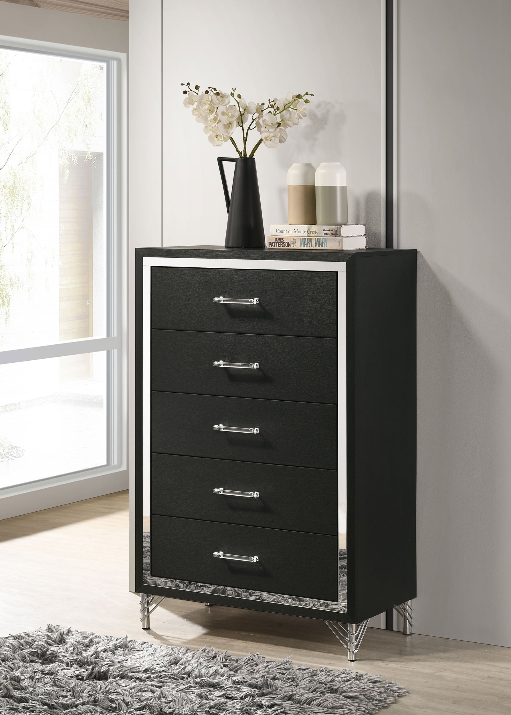 Lucia 5-drawer Bedroom Chest of Drawers
