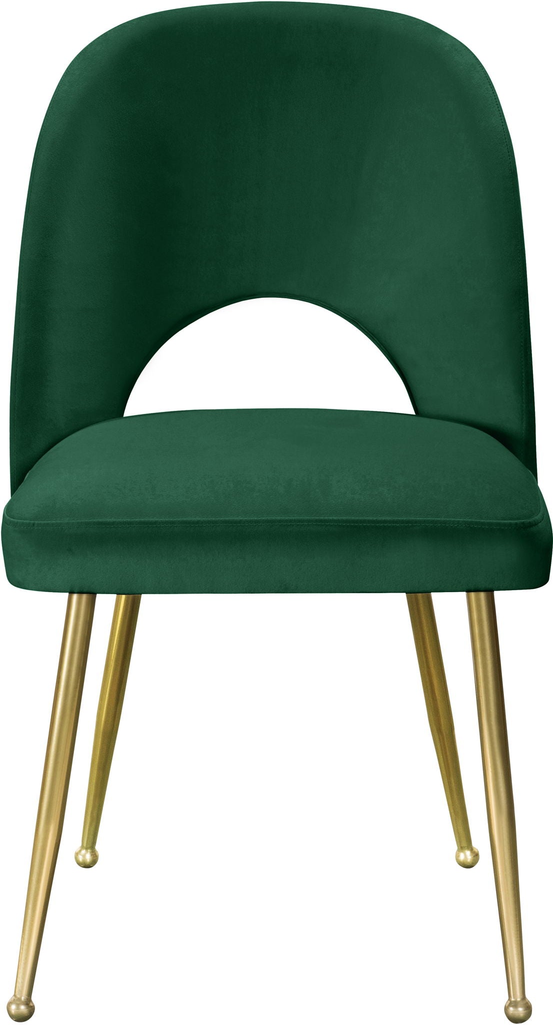 Logan - Dining Chair (Set of 2) with Gold Legs