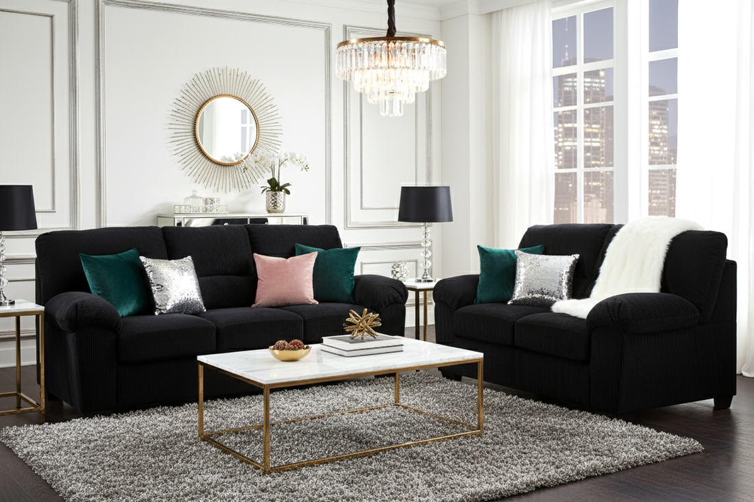 Ashley 242-04 Sofa & Loveseat — 2-Piece Set