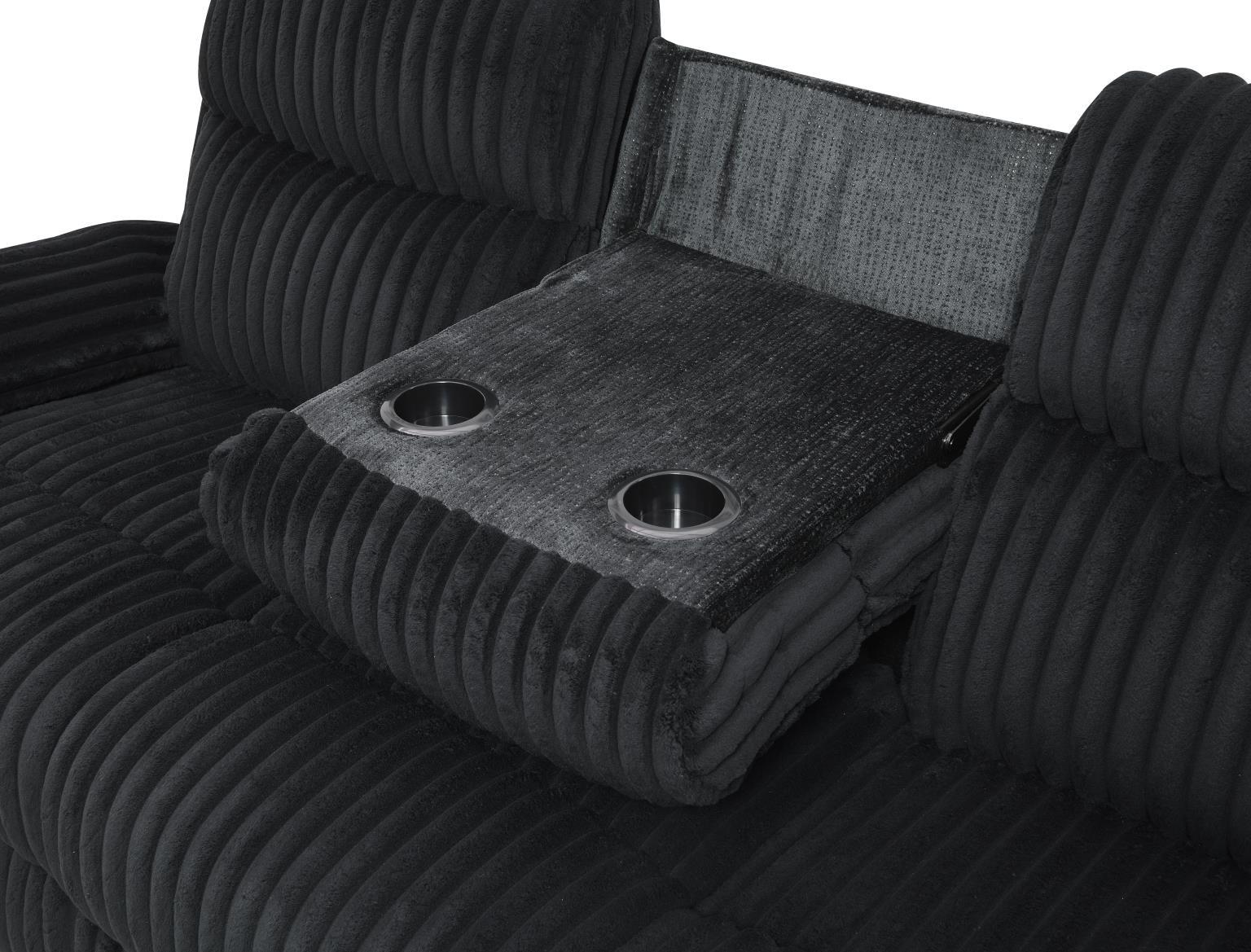 U181 Black Living Room Set