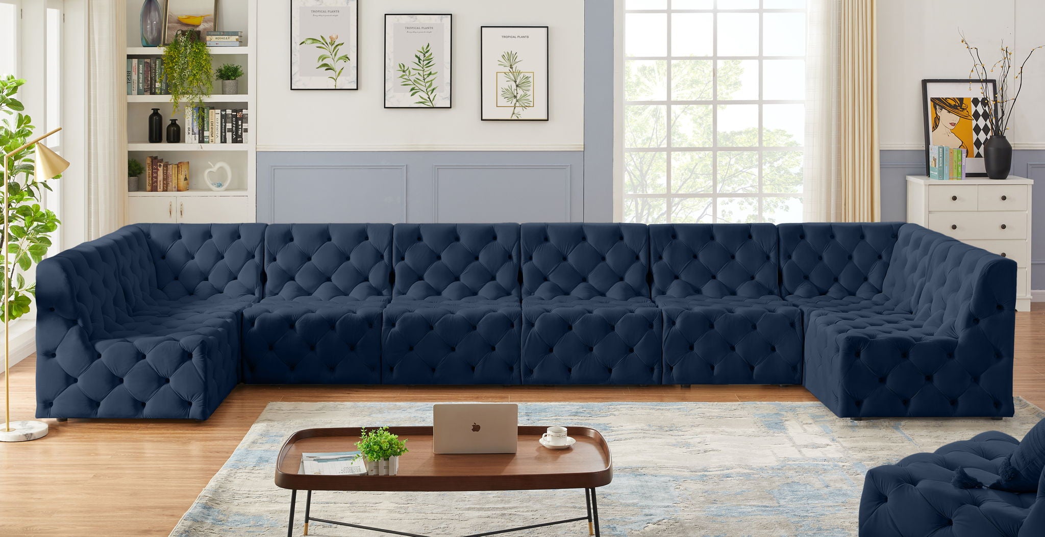 Tuft - 8 Piece Modular Sectional