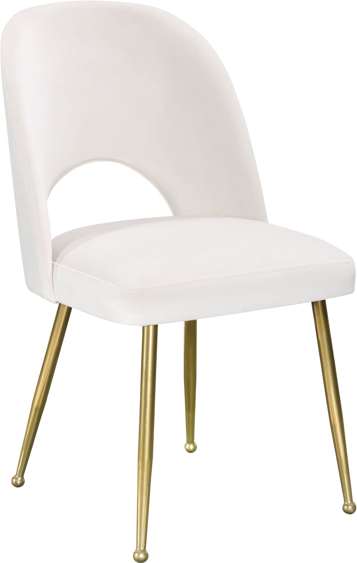 Logan - Dining Chair (Set of 2) with Gold Legs