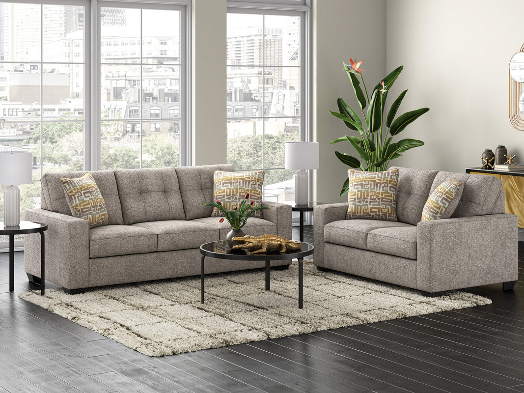 Ashley 292-04 Sofa & Loveseat — Accent Pillows Included