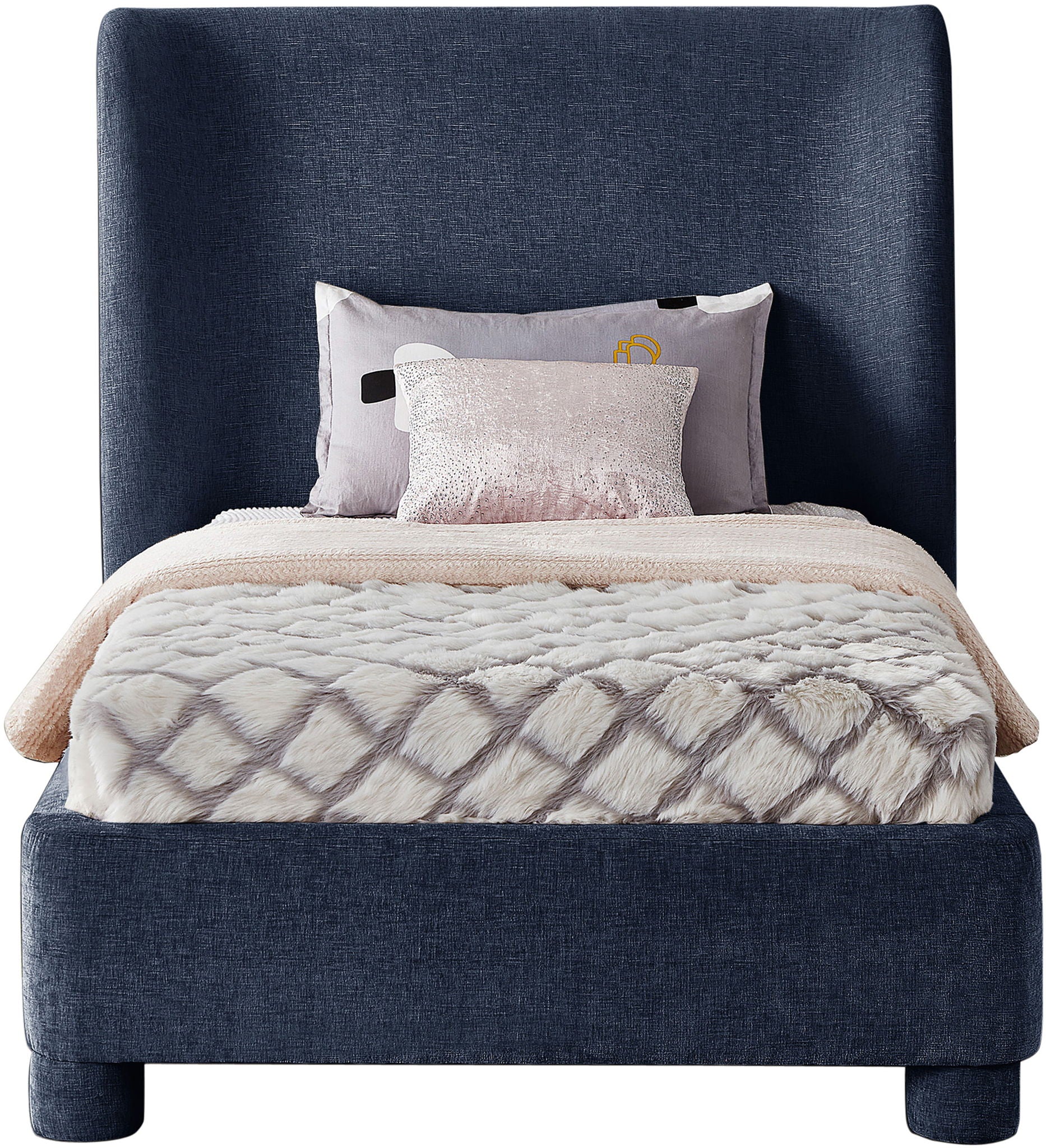 Penny - Chenille Fabric Bed