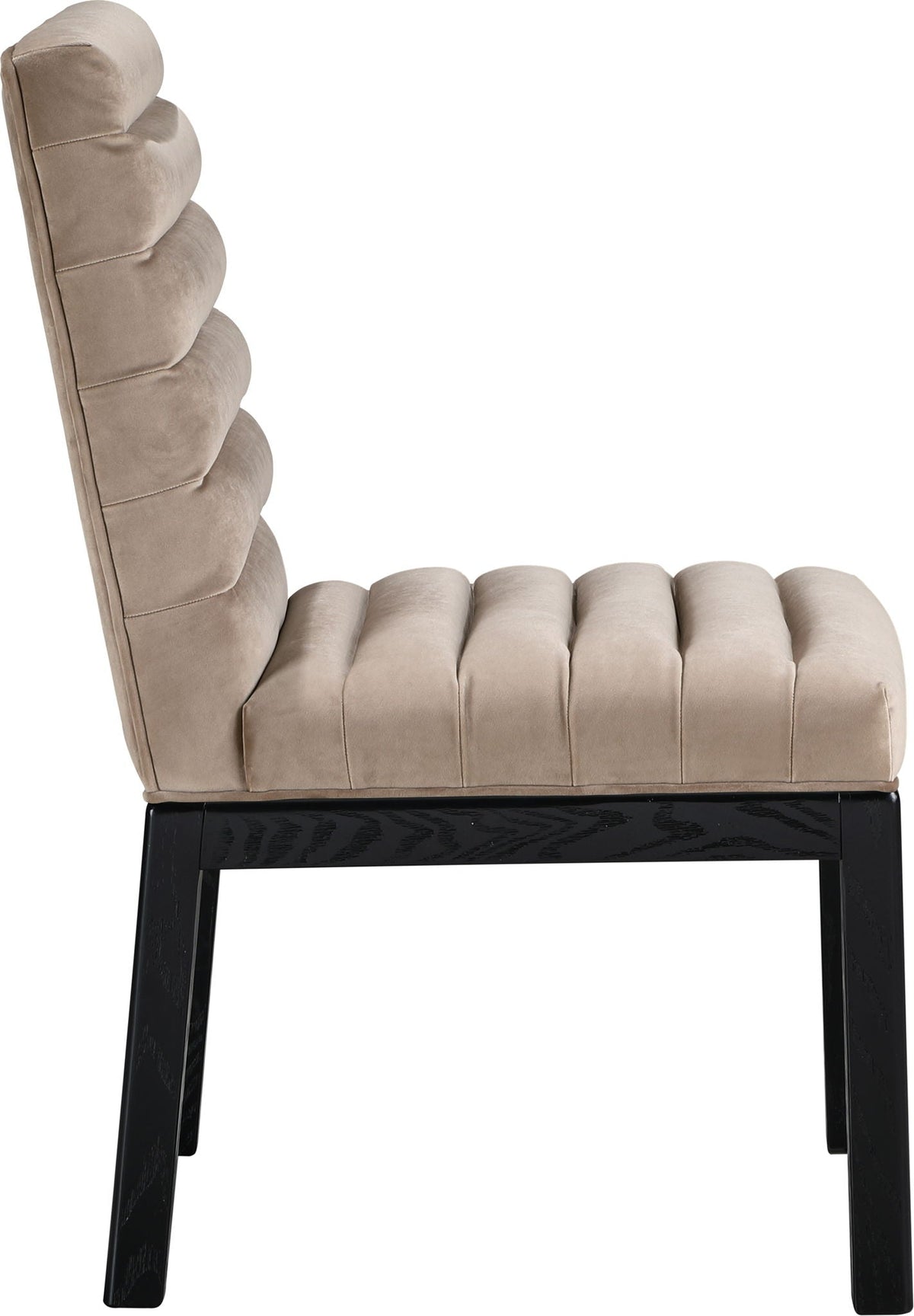 Evelyn - Dining Chair with Black Legs