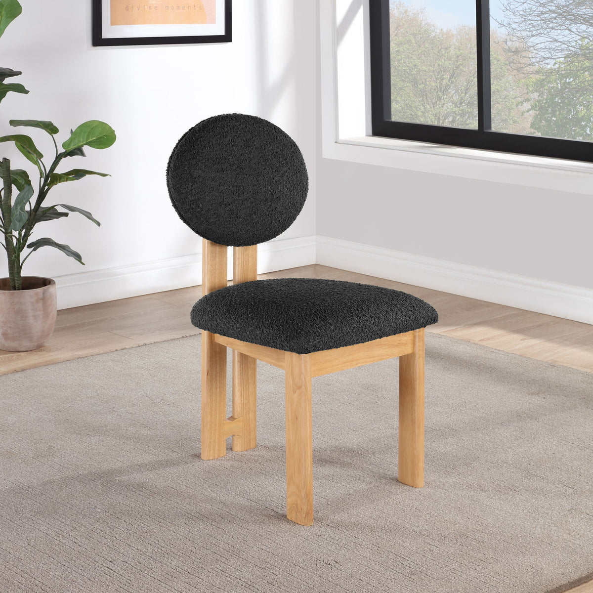 Napa - Dining Chair (Set of 2) with Natural Legs