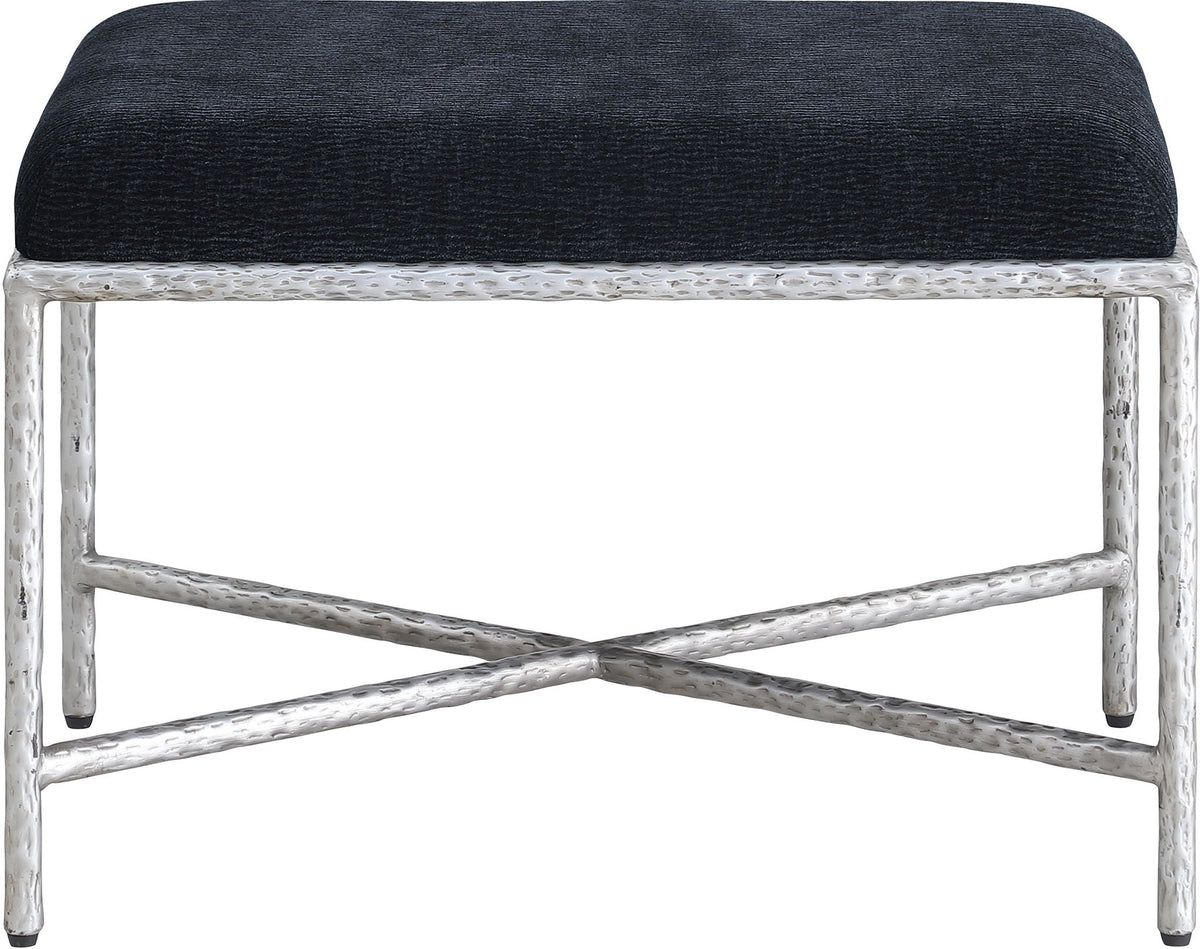 Valley - Bench with Silver Frame