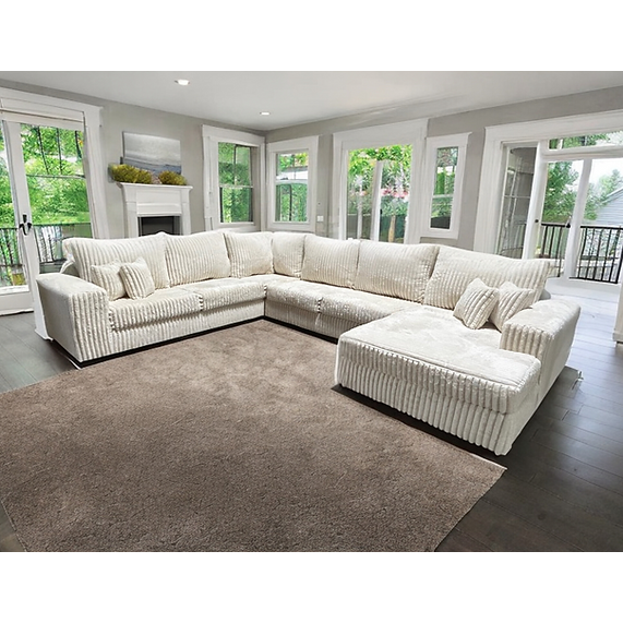 Texan Oversized Sectional — Extended Chaise