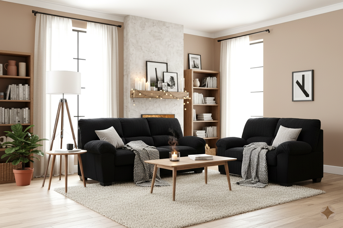 Ashley 242-04 Sofa & Loveseat — 2-Piece Set