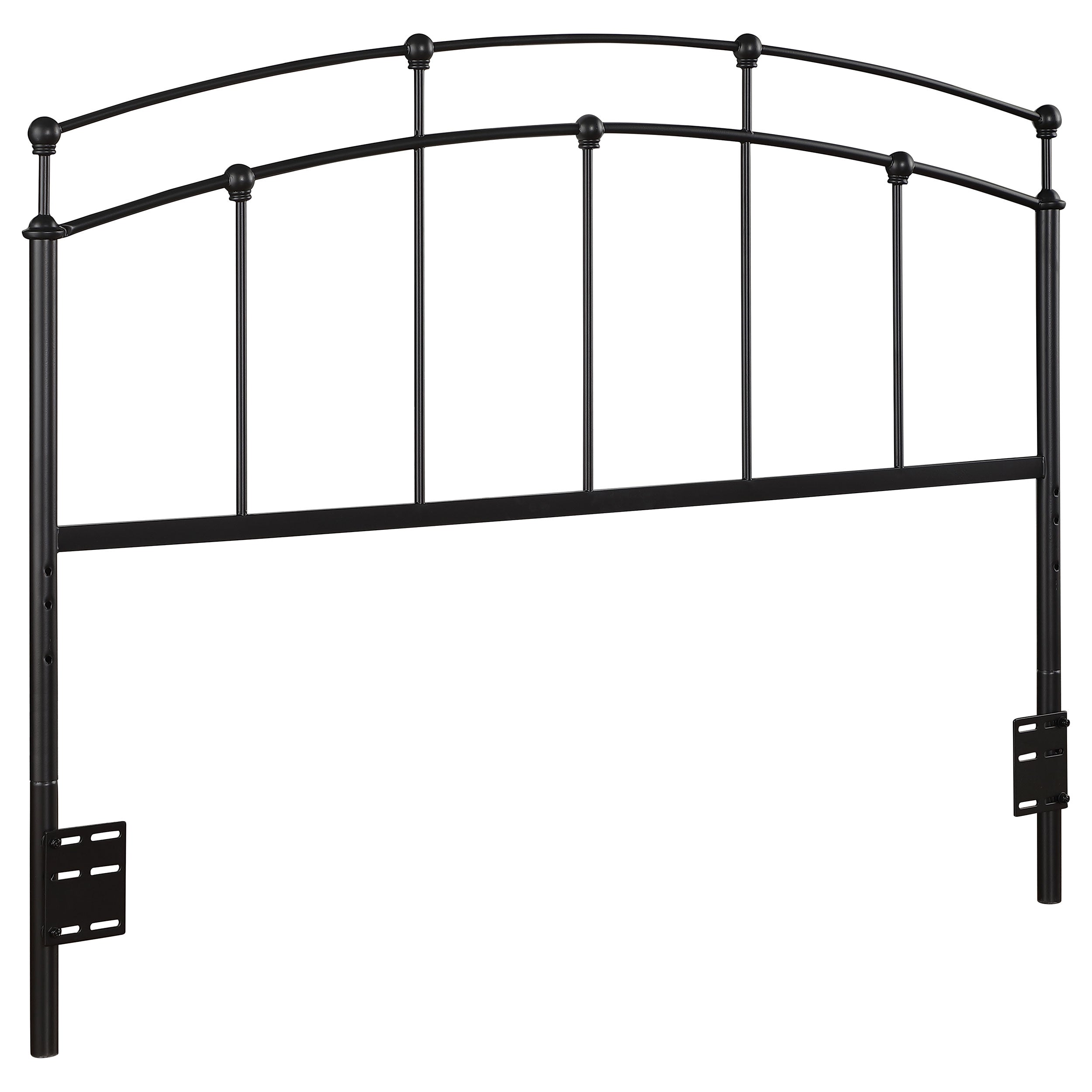 Bryant / Full Metal Arched Headboard Black