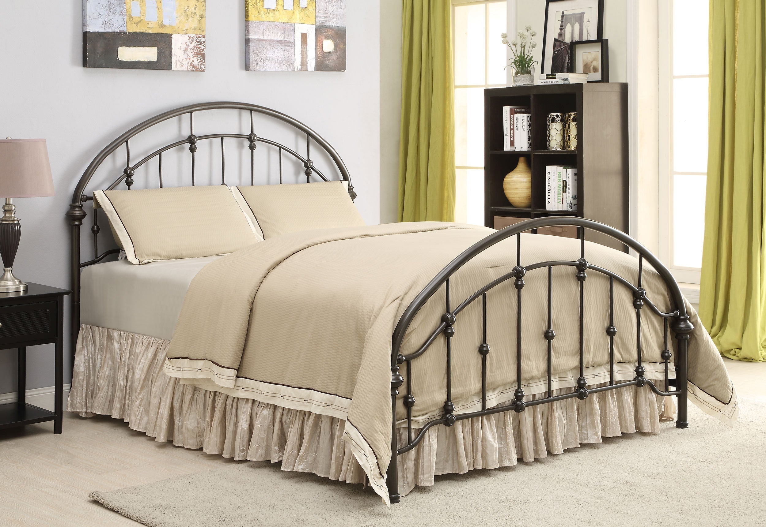 Rowan Bed Dark Bronze