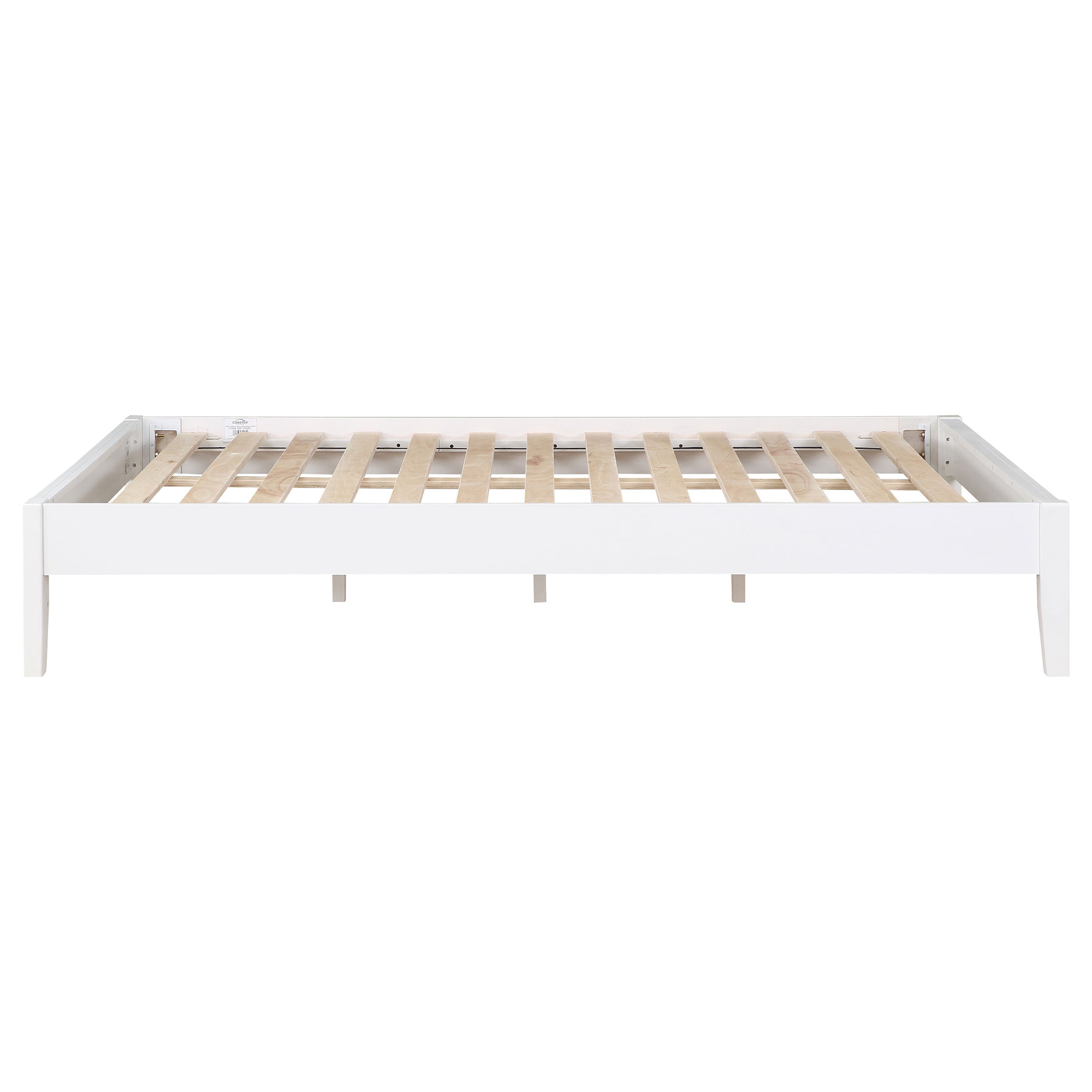 Hounslow Platform Bed White