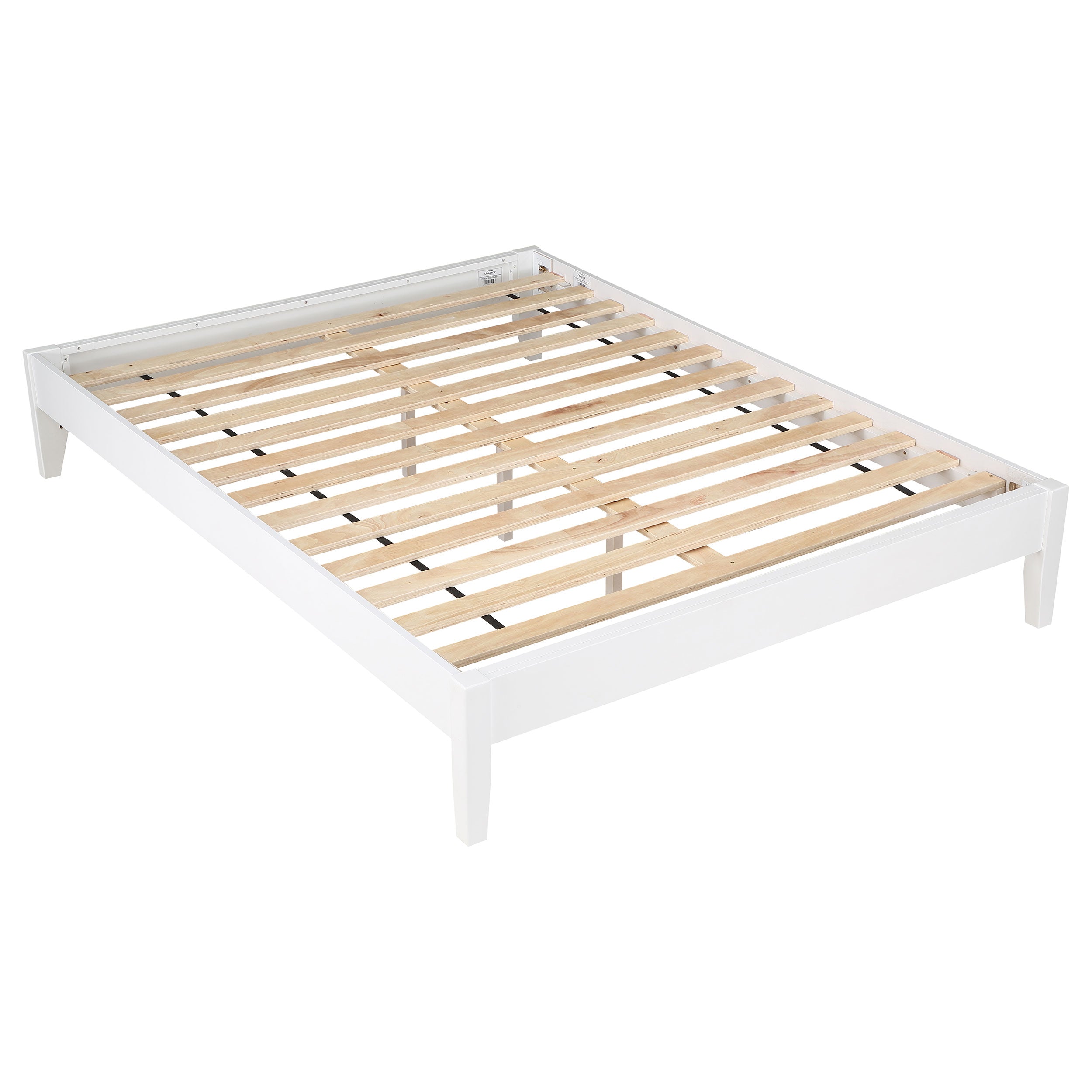 Hounslow Platform Bed White