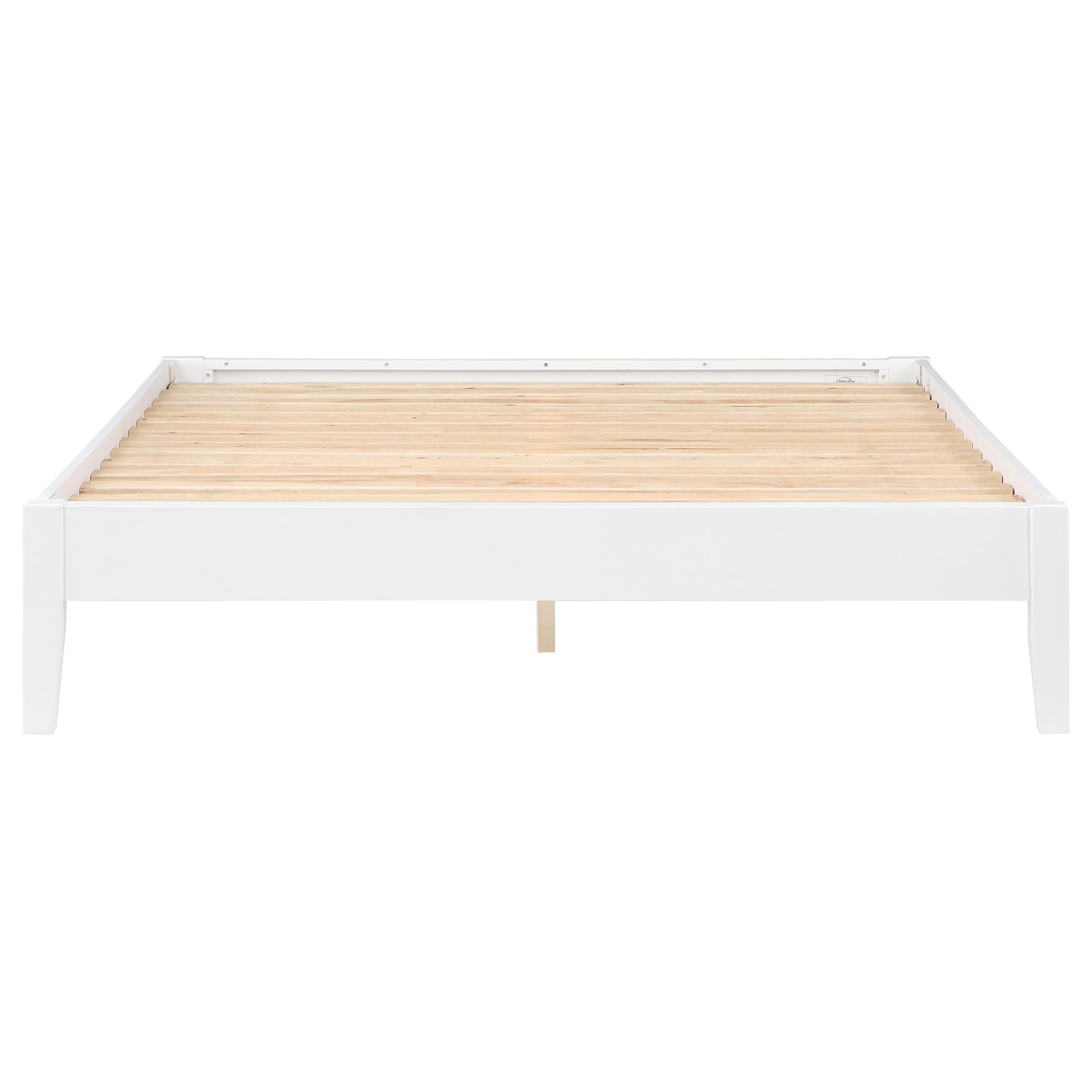 Hounslow Platform Bed White