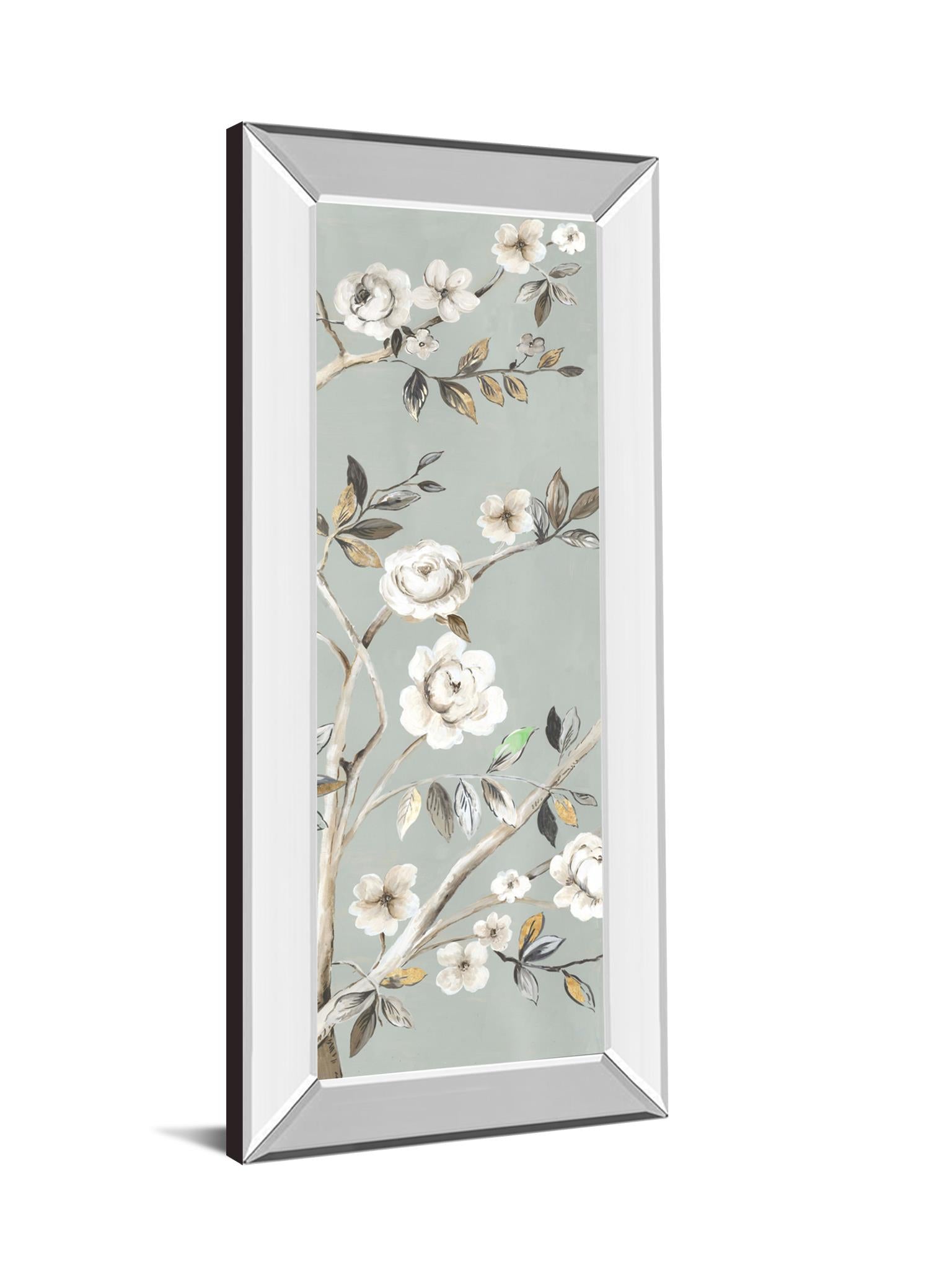 A Flower For You Ii By Asia Jensen 18X42 Mirror Frame Print