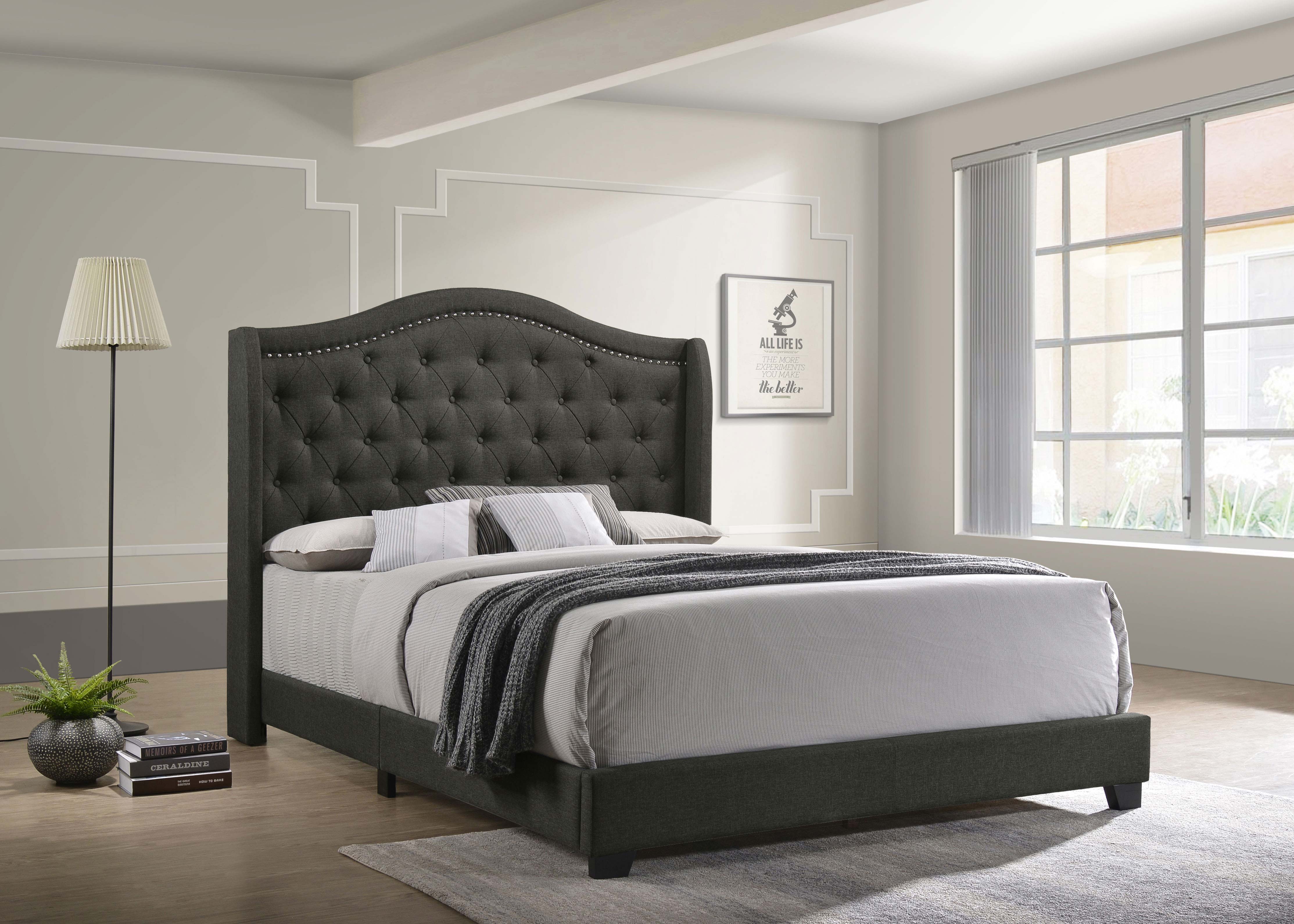 Sonoma Camel Back Bed Grey