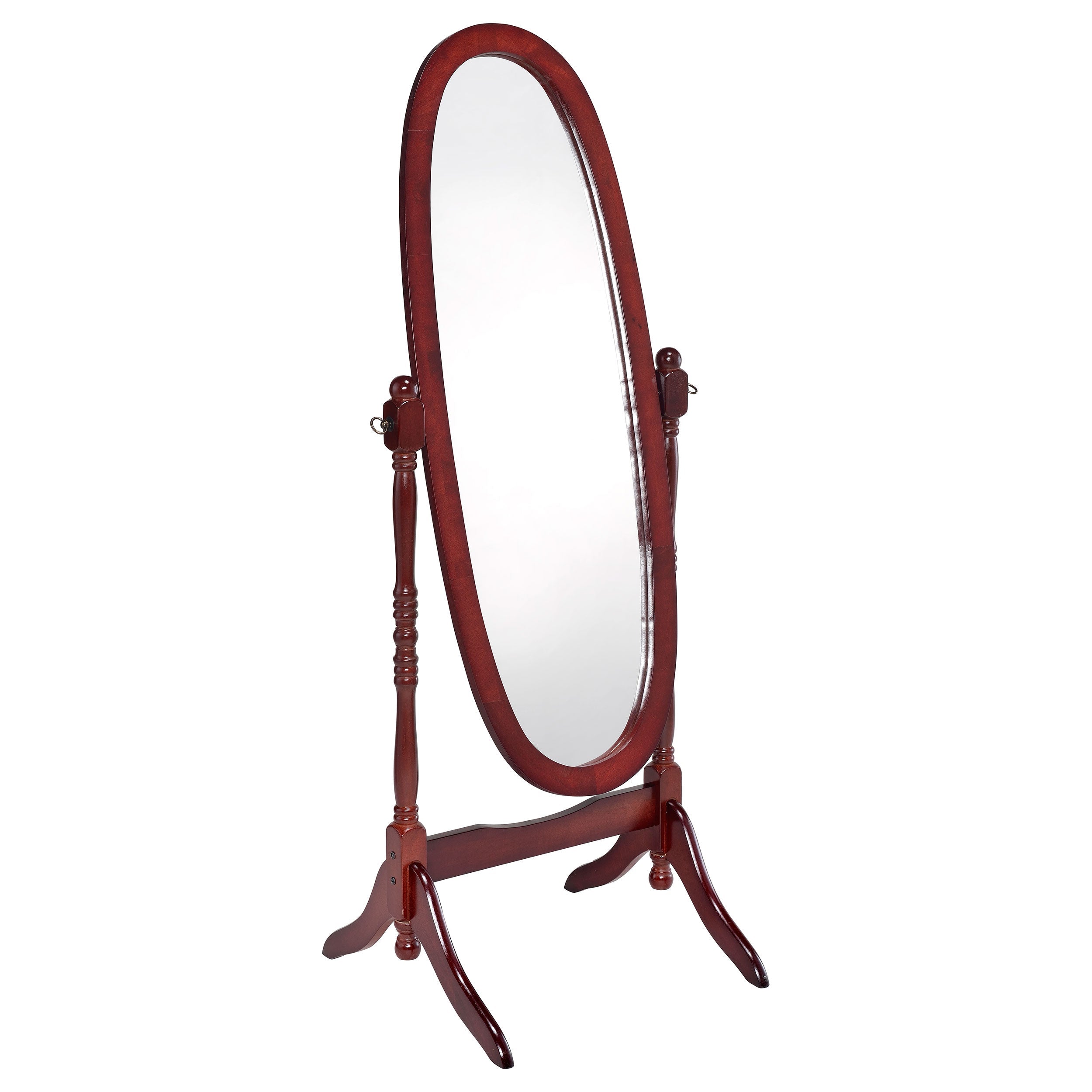Foyet Wood Adjustable Full Length Cheval Mirror