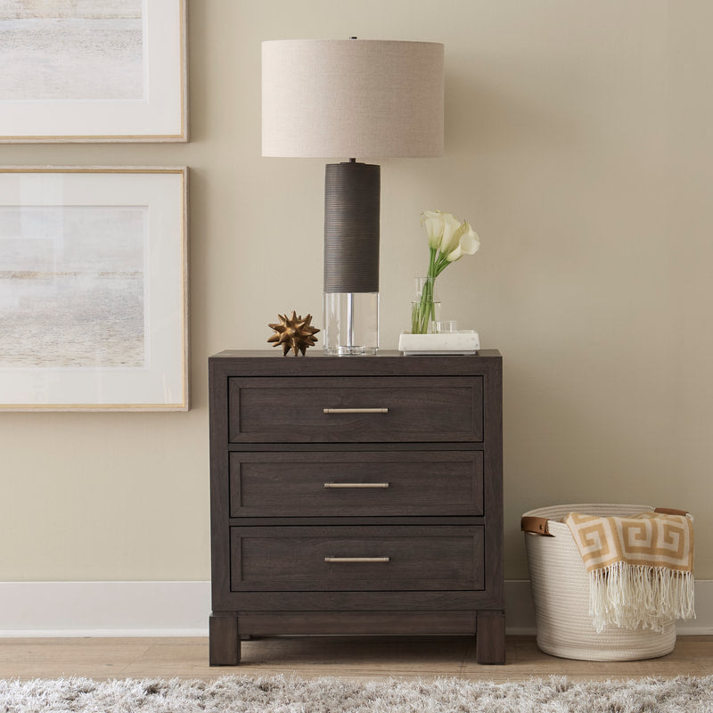 313 Textured Gray 5PC Bedroom Set — Built-In Charging Station