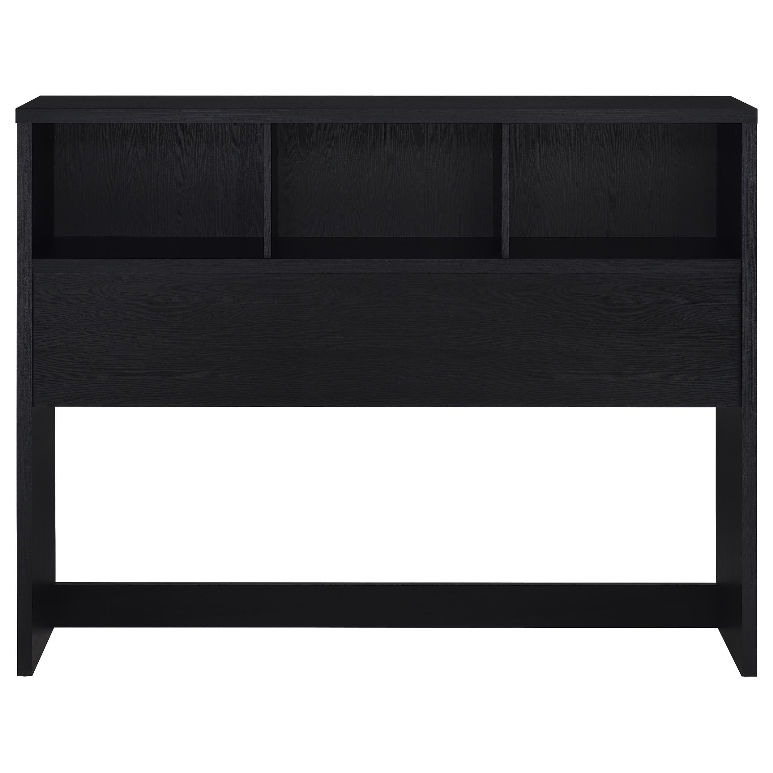 Westpark 3-piece Bedroom Set Bookcase Headboard Black