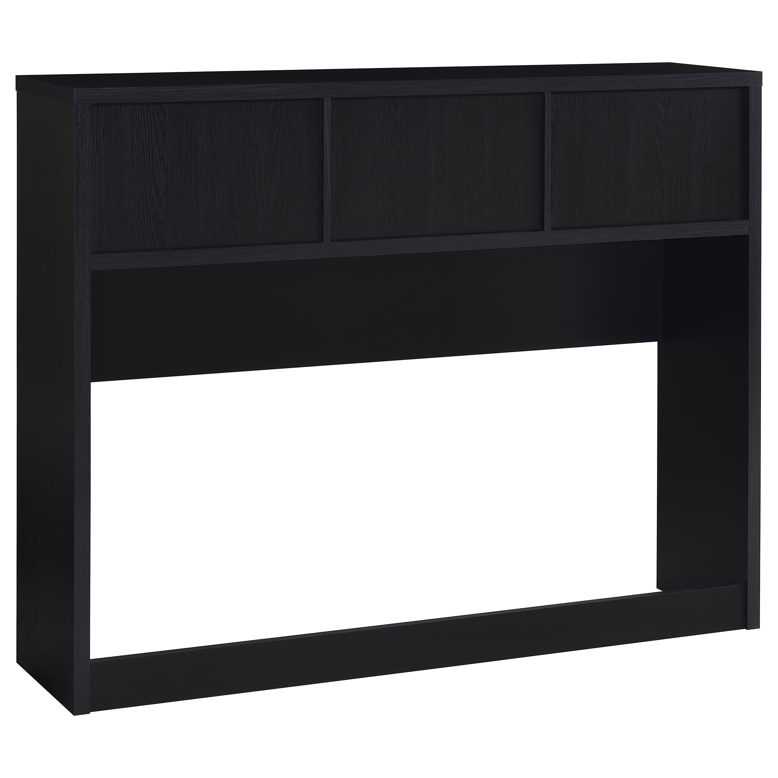 Westpark 3-piece Bedroom Set Bookcase Headboard Black