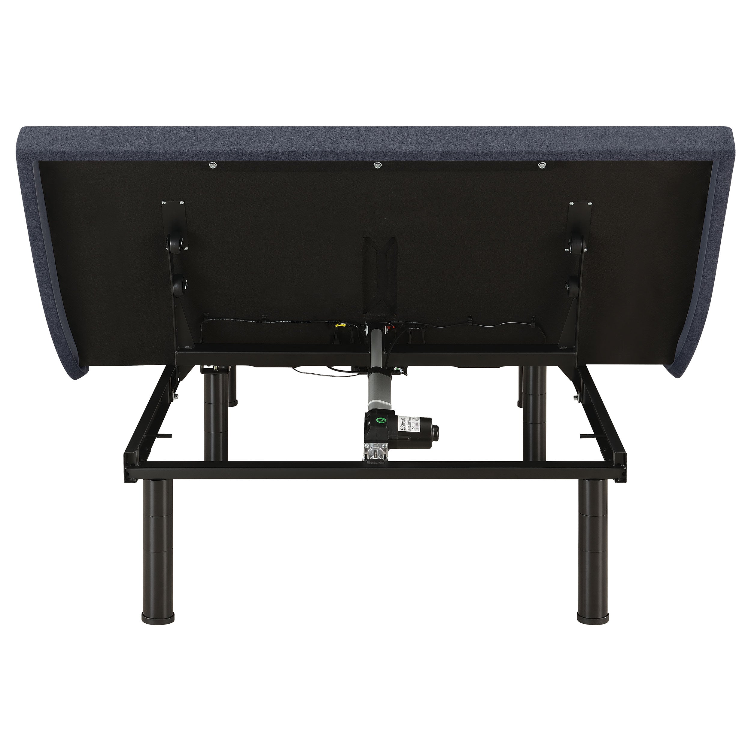 Clara Adjustable Bed Base Grey and Black