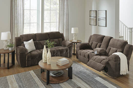 Ashley 374-07 Reclining Set — 2PC or 3PC Options