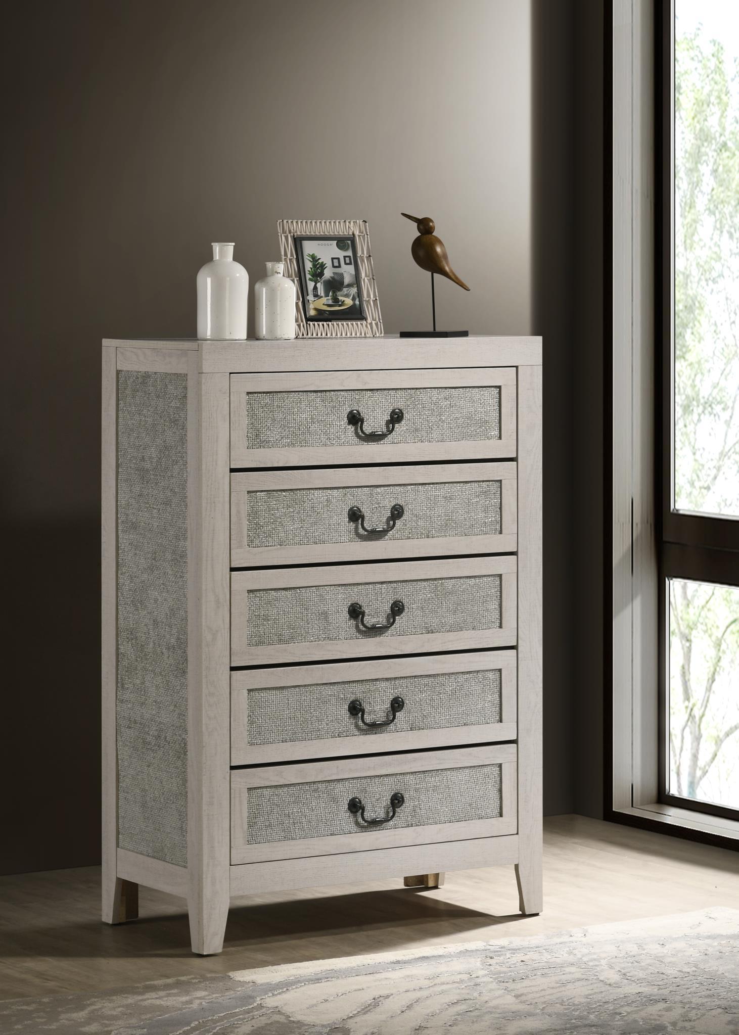 B505 - Nightstand - Off White