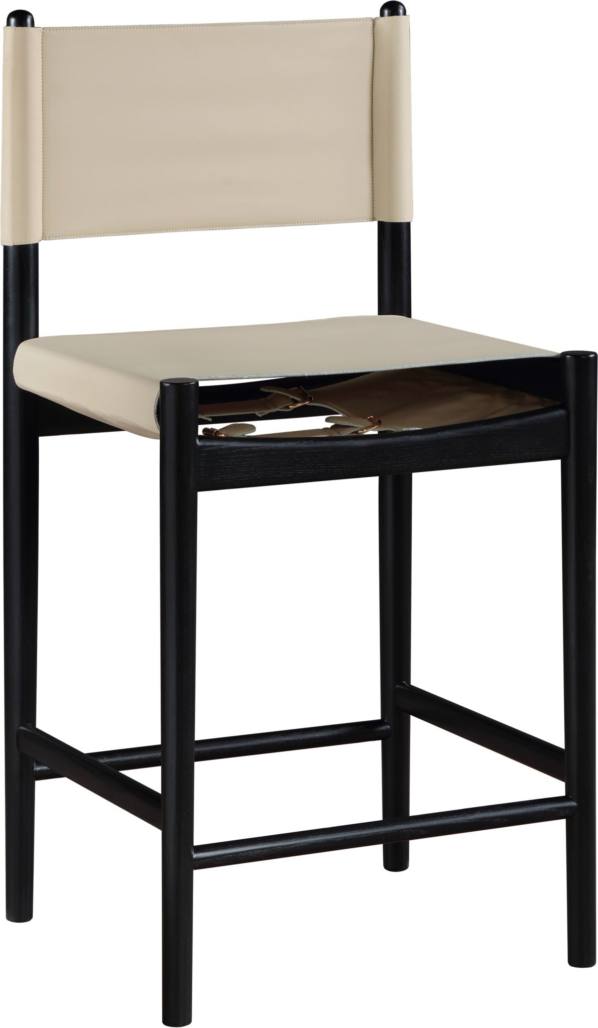 Rawlins - Counter Stool with Black Frame