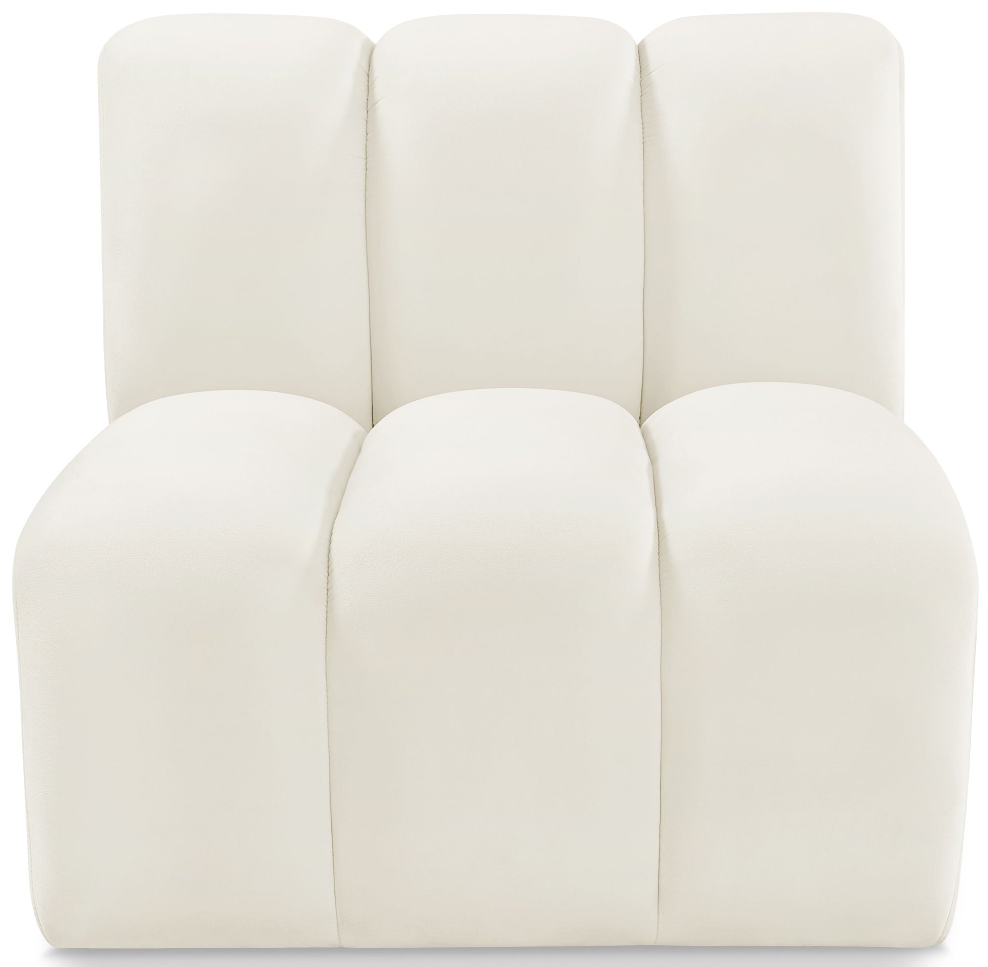 Arc - Velvet Straight Chair