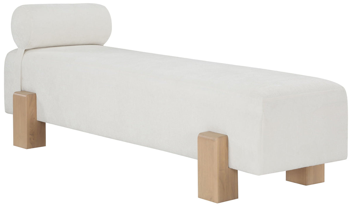 Edison - Bench with Light Brown Base