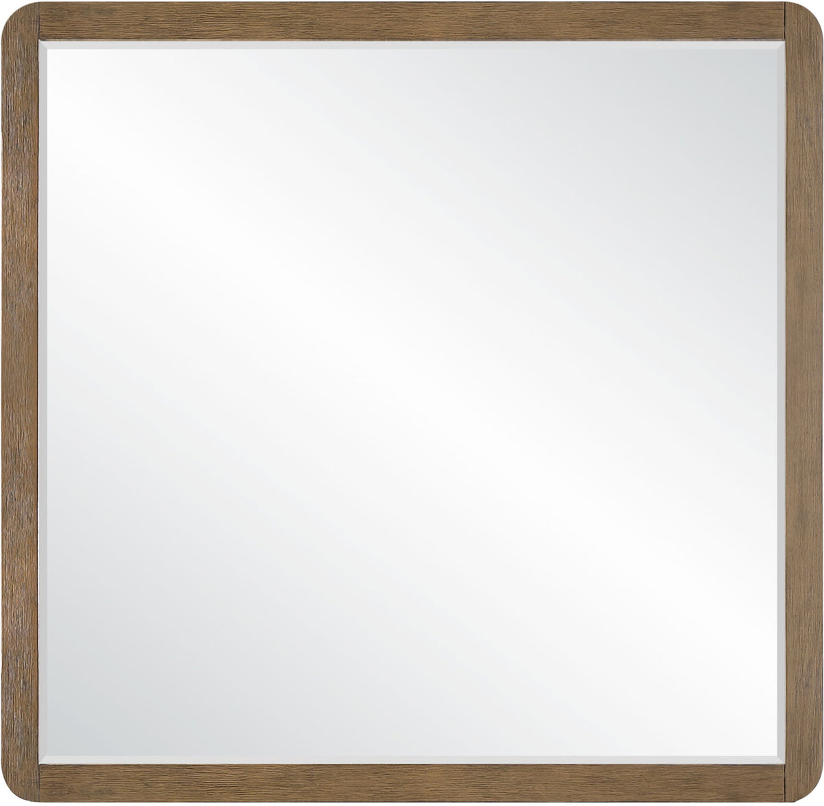 Adagio Oak Veneer Mirror — Brown or Natural